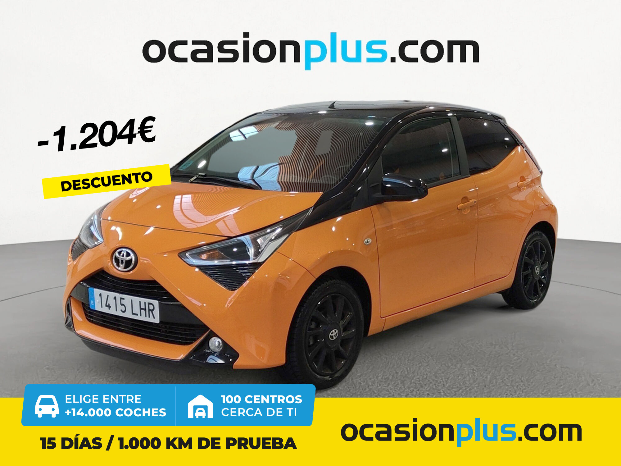 TOYOTA Aygo (1.0 70 x-cite 53 kW (72 CV)) en Madrid
