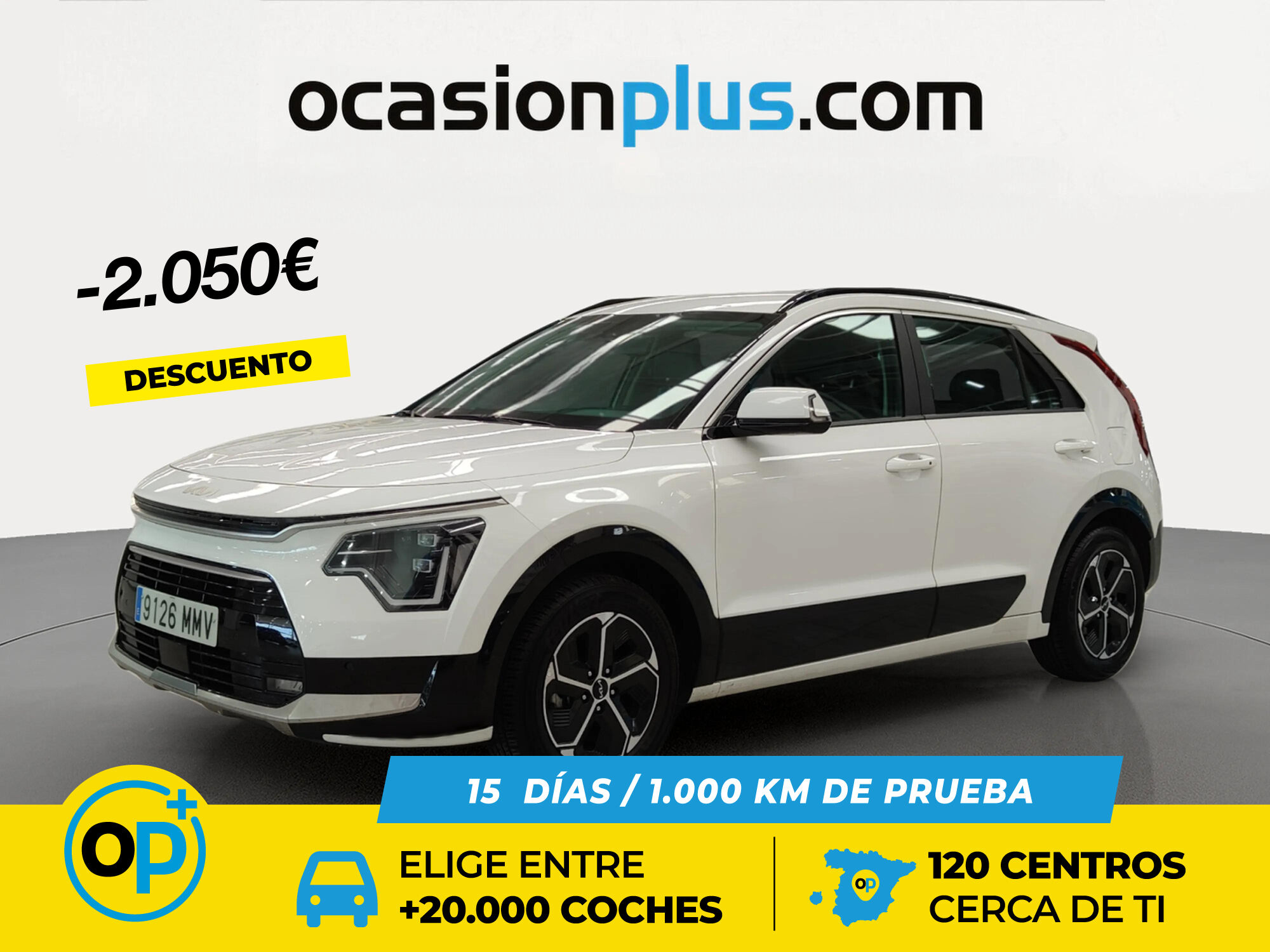 KIA Niro (1.6 GDi HEV Híbrido Drive 104 kW (141 CV)) en Madrid
