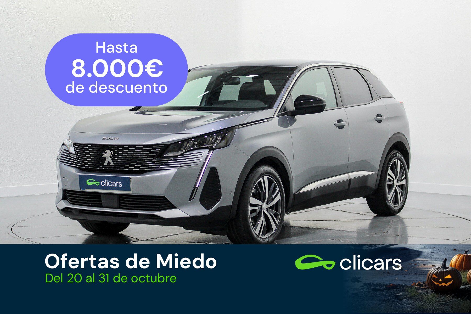 PEUGEOT 3008 (3008 1.5BlueHDi Allure Pack S&S EAT8 130) en Madrid