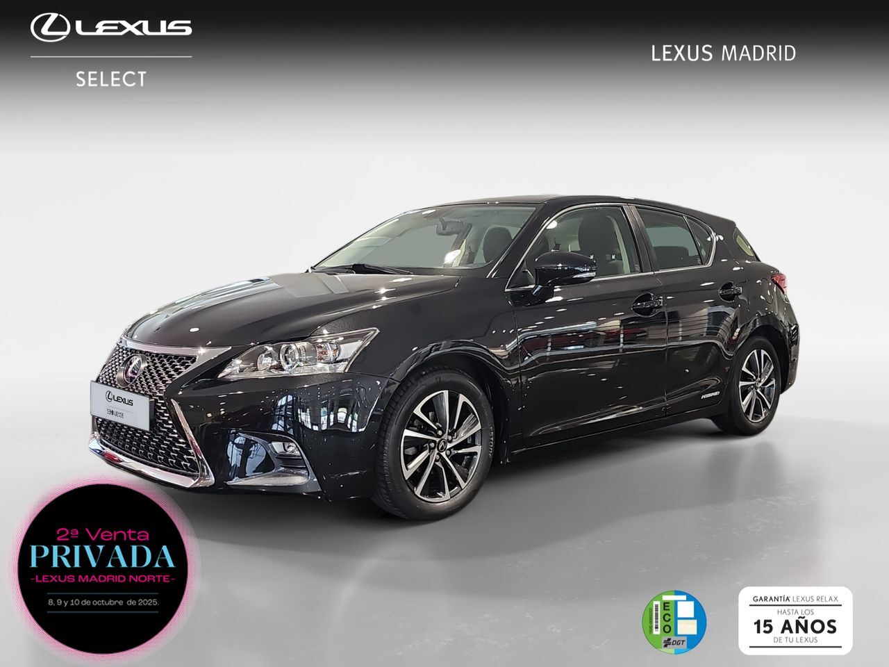LEXUS CT (1.8 200h Business) en Madrid