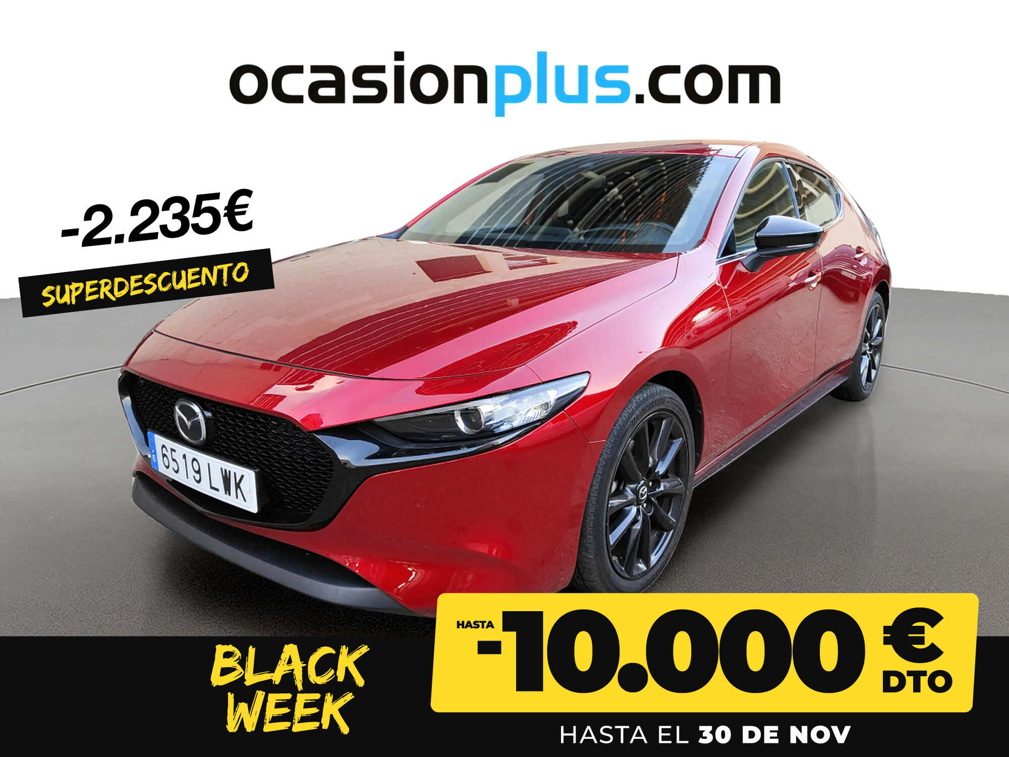 MAZDA Mazda3 (2.0 e-SKYACTIV-X Homura 137 kW (186 CV)) en Madrid