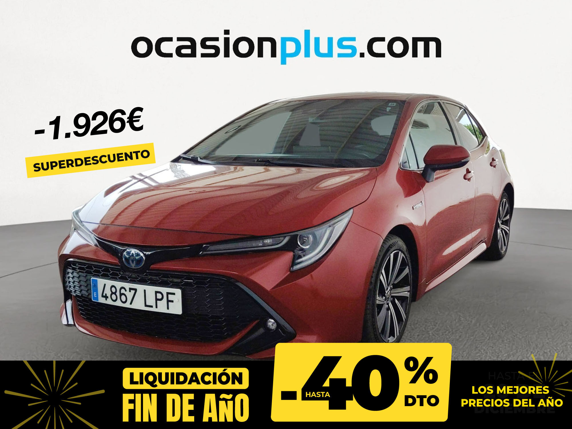 TOYOTA Corolla (2.0 180H Style E-CVT 132 kW (180 CV)) en Madrid