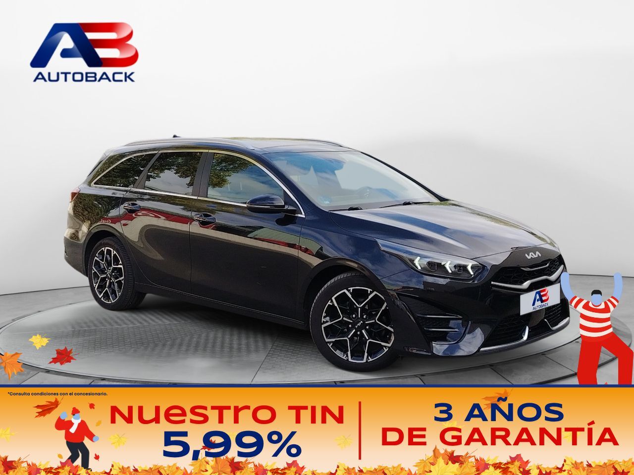 KIA Ceed (Tourer 1.5 MHEV 118kW(160CV) GT Line DCT) en Madrid