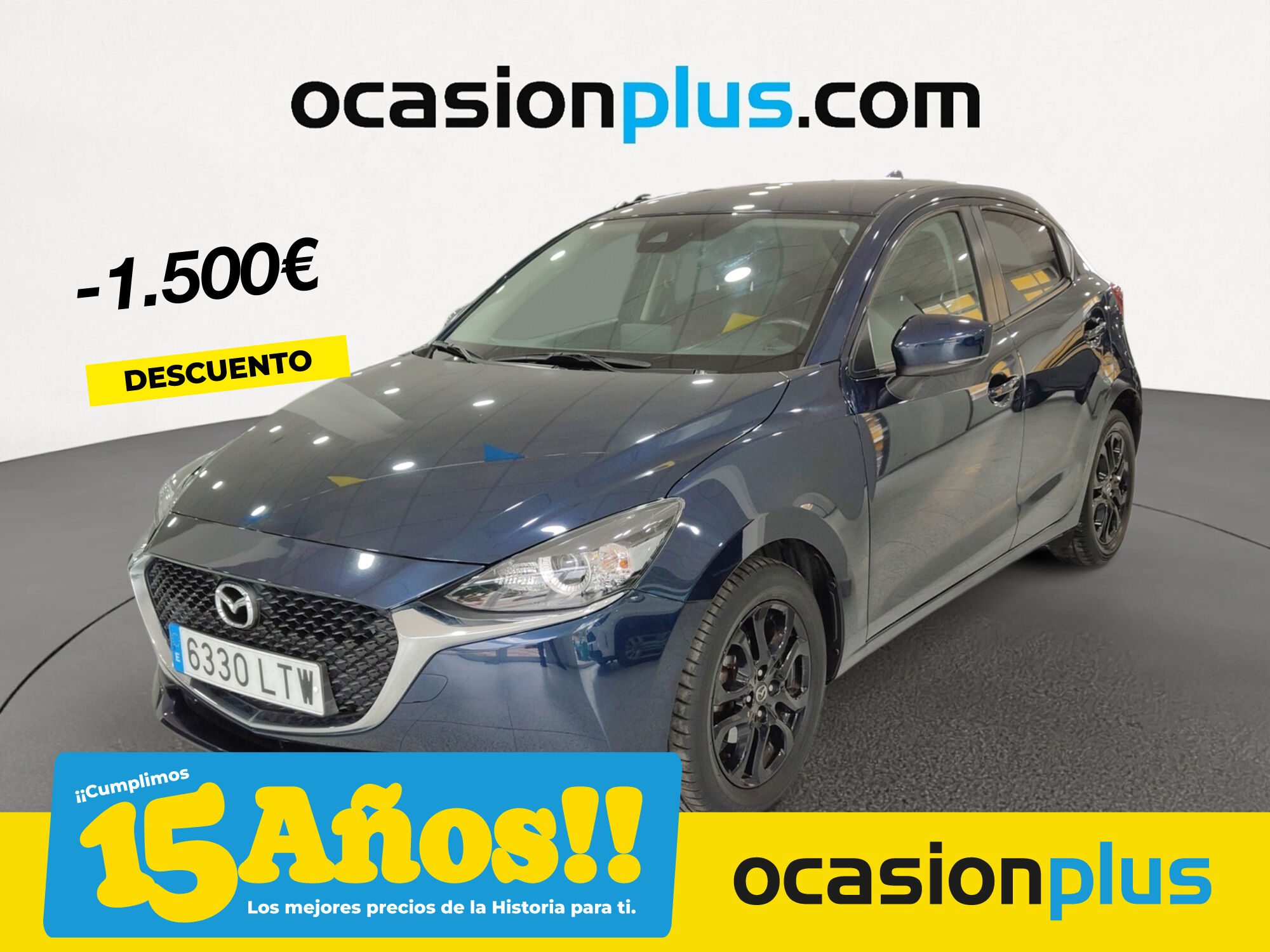 MAZDA Mazda2 (1.5 GE Black Tech Edition 66 kW (90 CV)) en Madrid