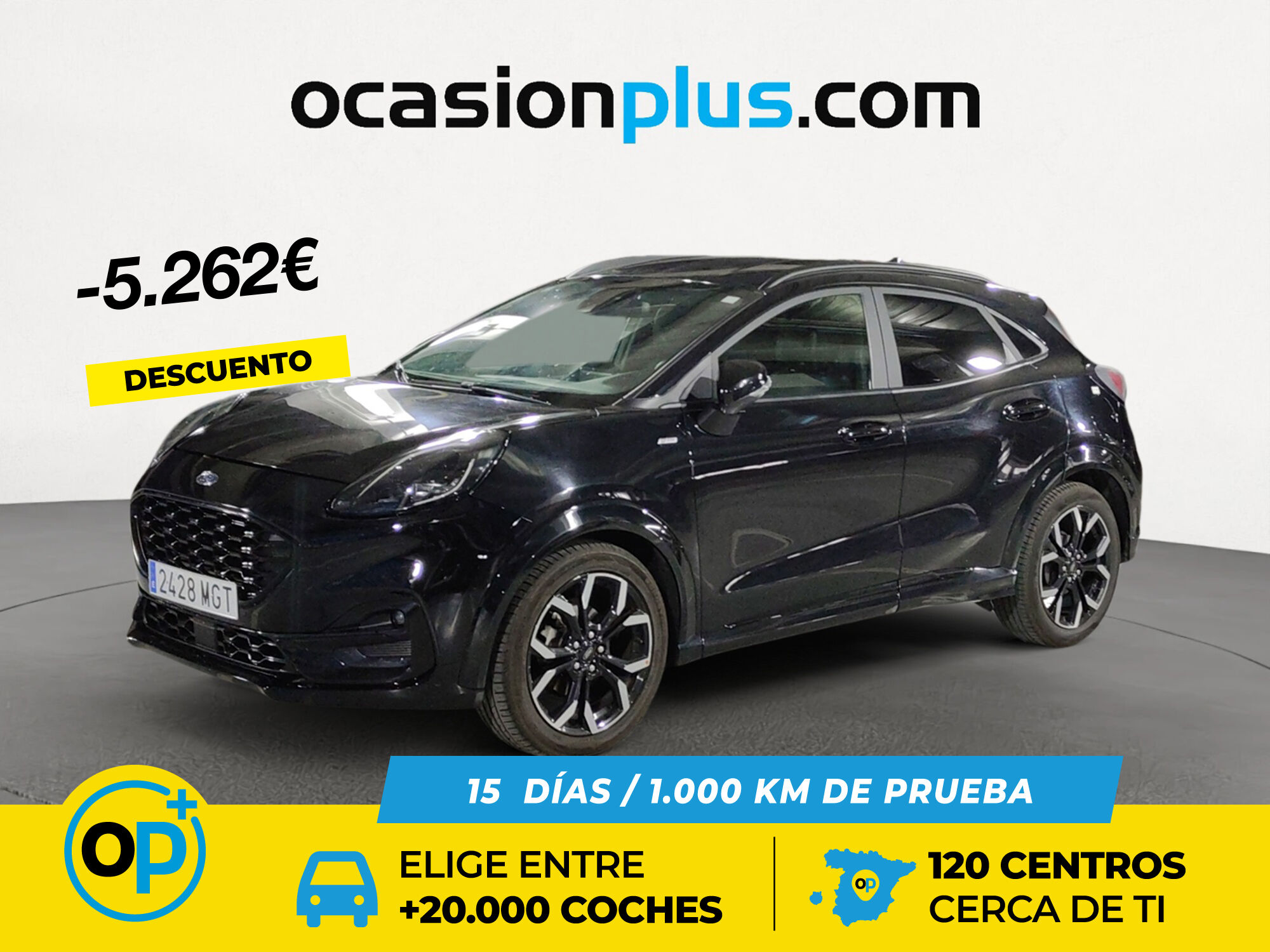 FORD Puma (1.0 EcoBoost MHEV ST-Line X Auto 92 kW (125 CV)) en Madrid