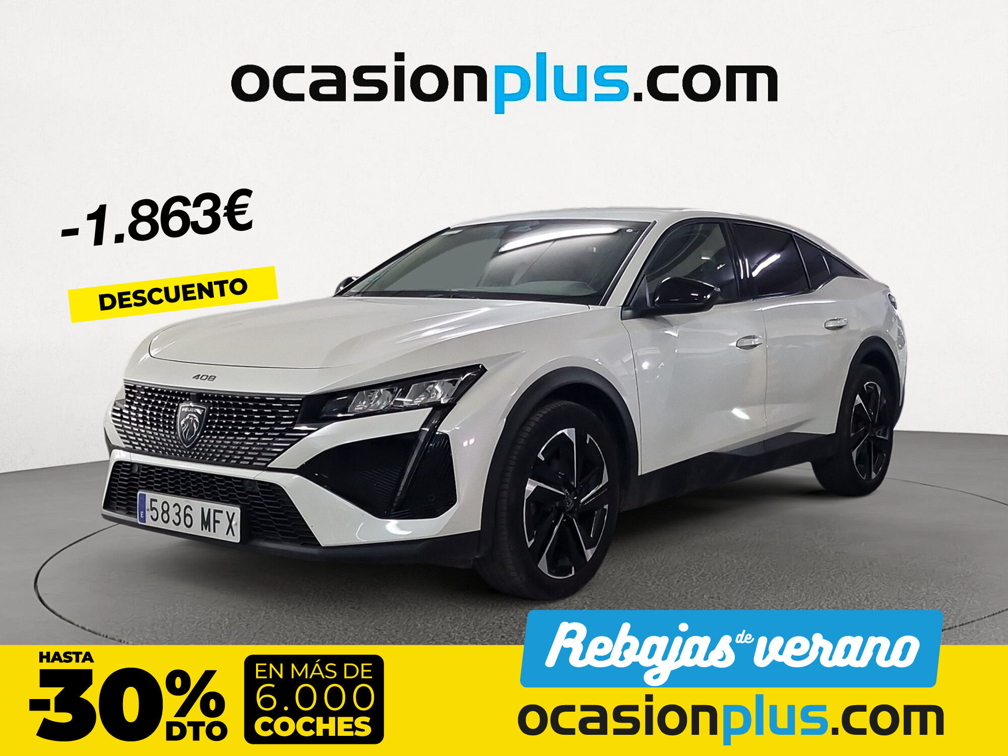 PEUGEOT 408 (Puretech 130 Allure Pack EAT8 96 kW (130 CV)) en Madrid