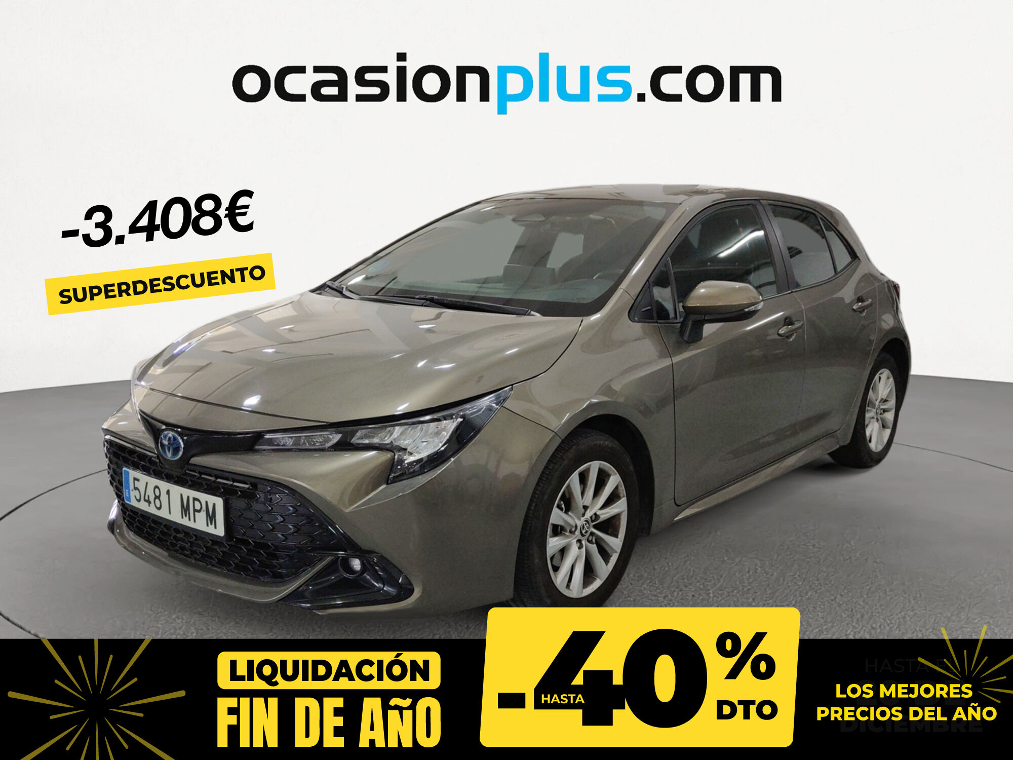 TOYOTA Corolla (140H Active Plus 103 kW (140 CV)) en Palmas, Las