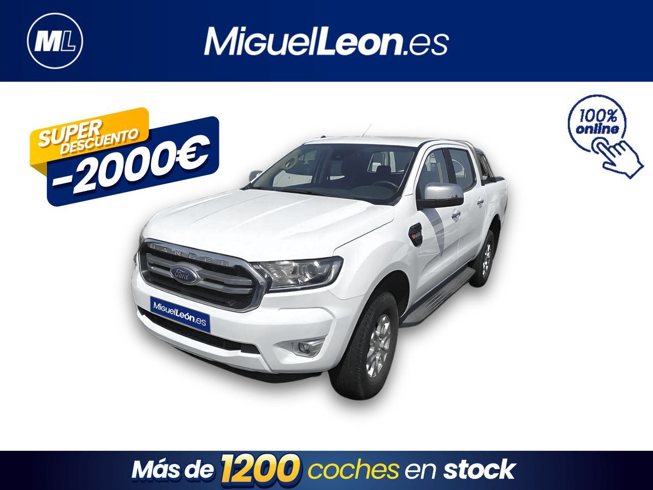 FORD Ranger (DOBLE 4X4 XLT 2.0 TDCI 170 CV MT6 E6DT) en Palmas, Las