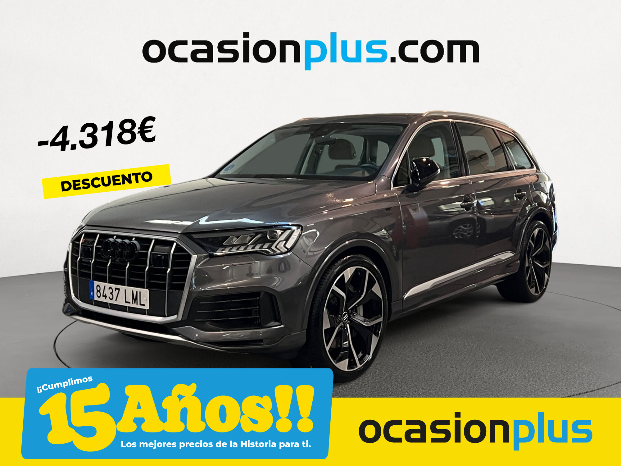 AUDI Q7 (55 TFSIe quattro 280 kW (381 CV) tiptronic) en Madrid