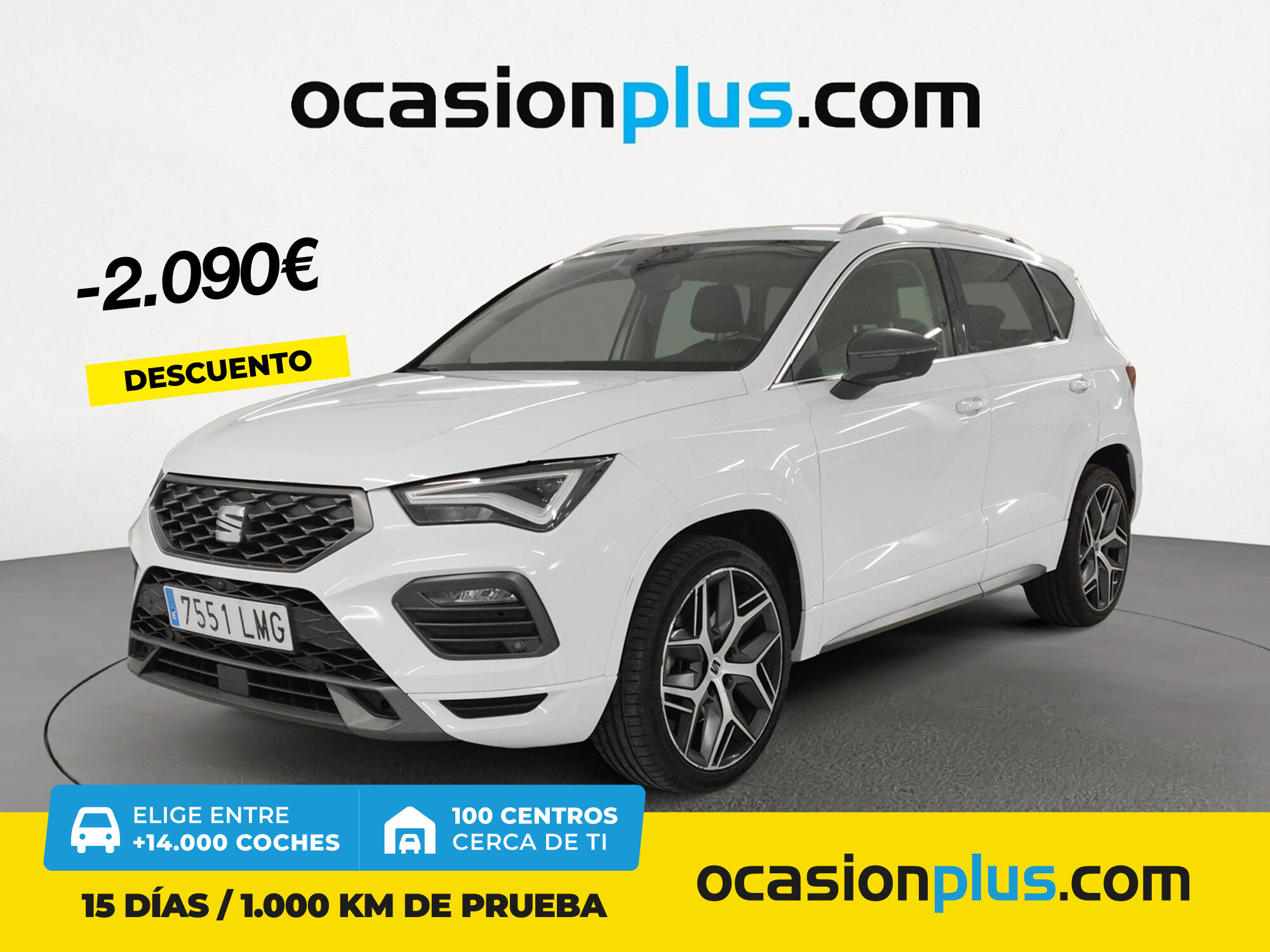 SEAT Ateca (1.5 TSI S&S FR Go 110 kW (150 CV)) en Madrid