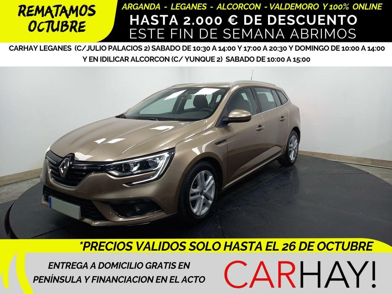 RENAULT Mégane (S.T. BUSINESS BLUE DCI 85KW (115CV)) en Madrid