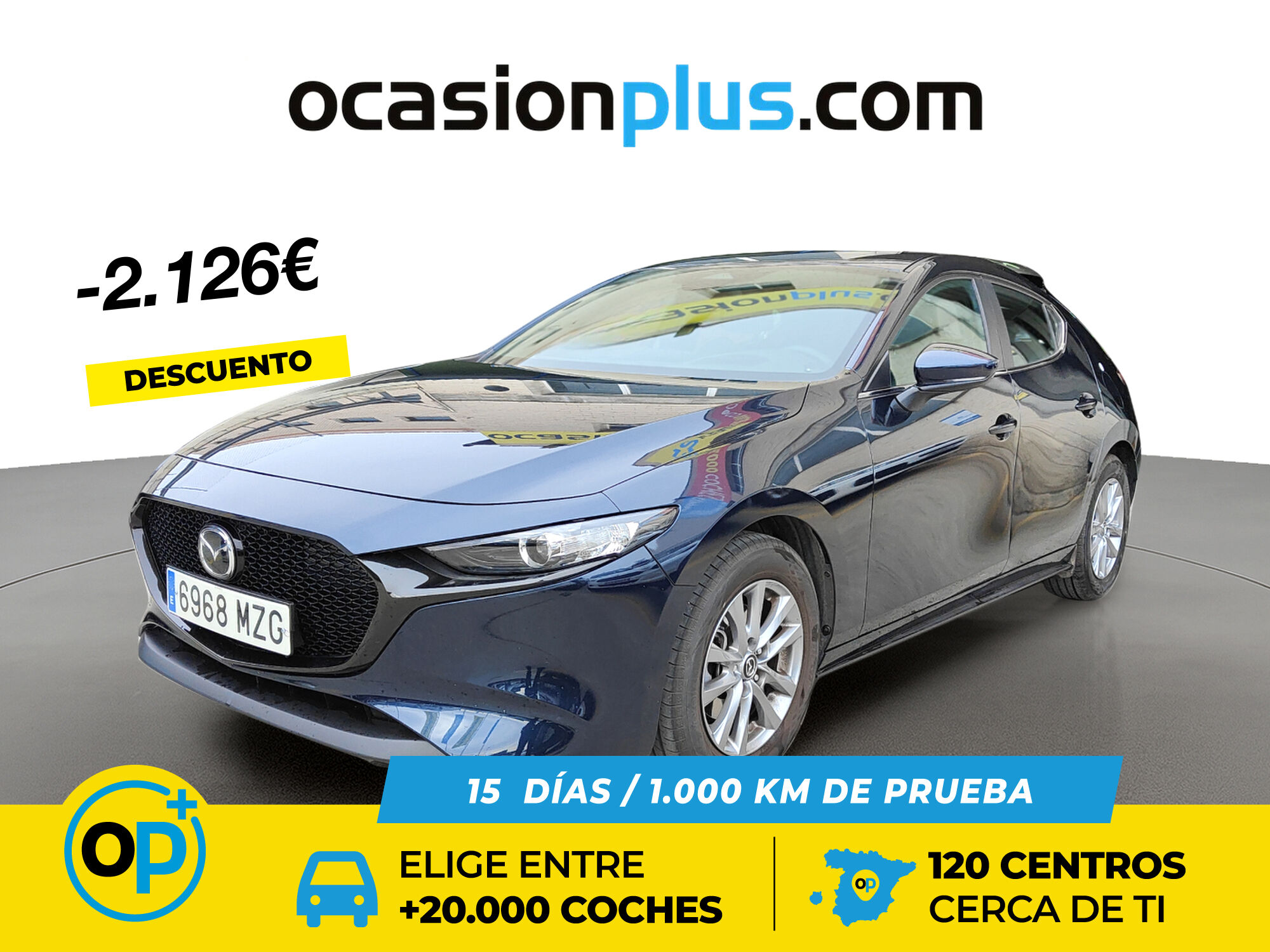MAZDA Mazda3 (2.5L E-SKY G MHEV Prime-line 103 kW (140 CV)) en Madrid