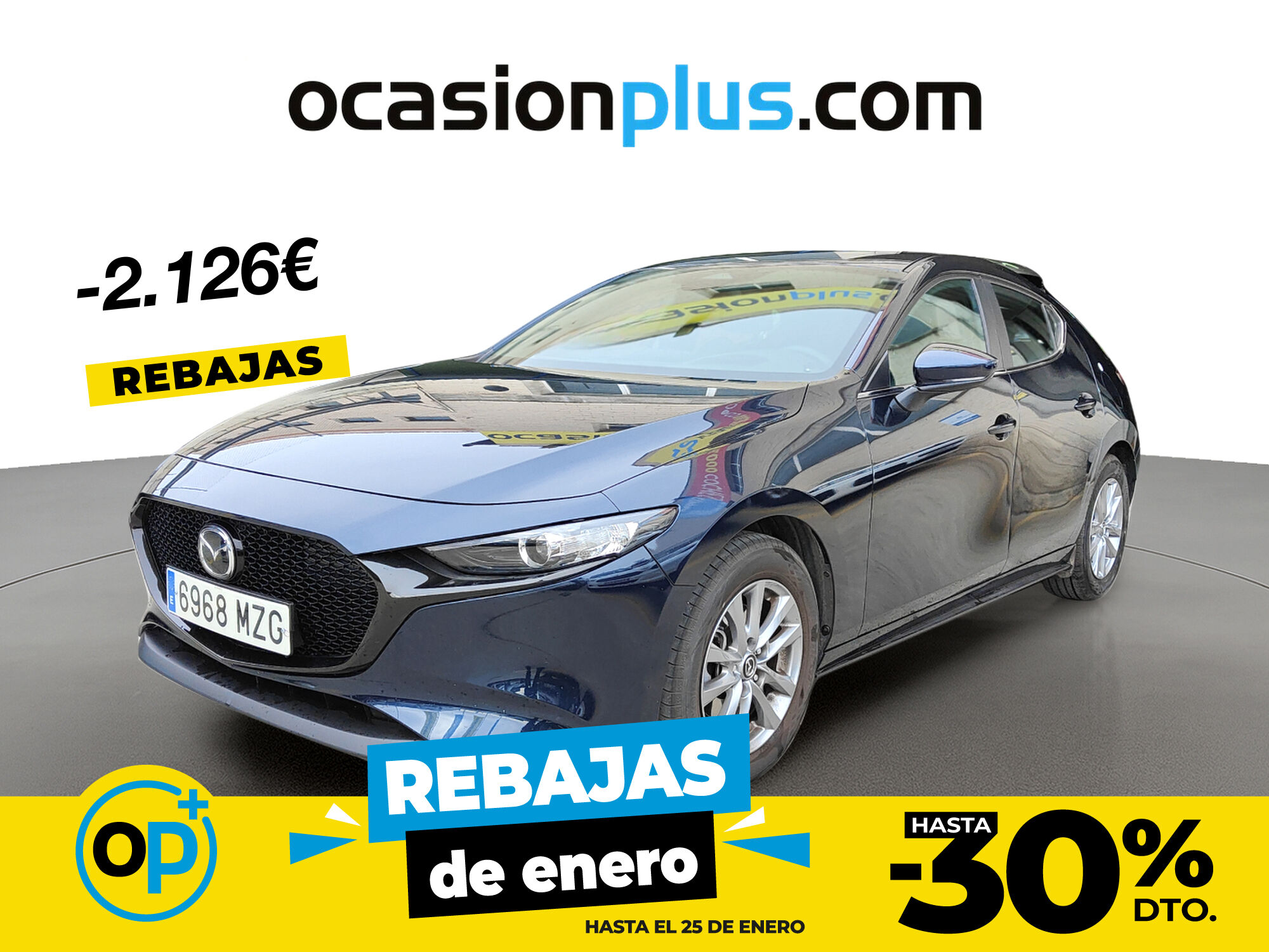 MAZDA Mazda3 (2.5L E-SKY G MHEV Prime-line 103 kW (140 CV)) en Madrid