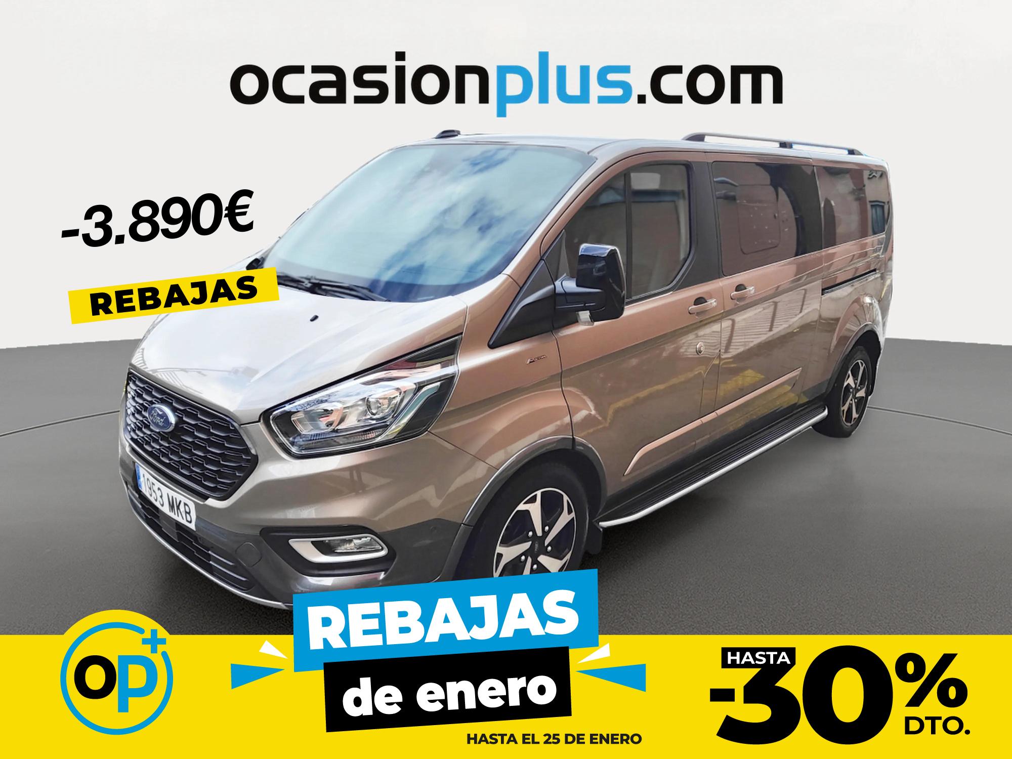 FORD Tourneo Custom (2.0 Ecoblue L2 Active Auto 125 kW (170 CV)) en Madrid