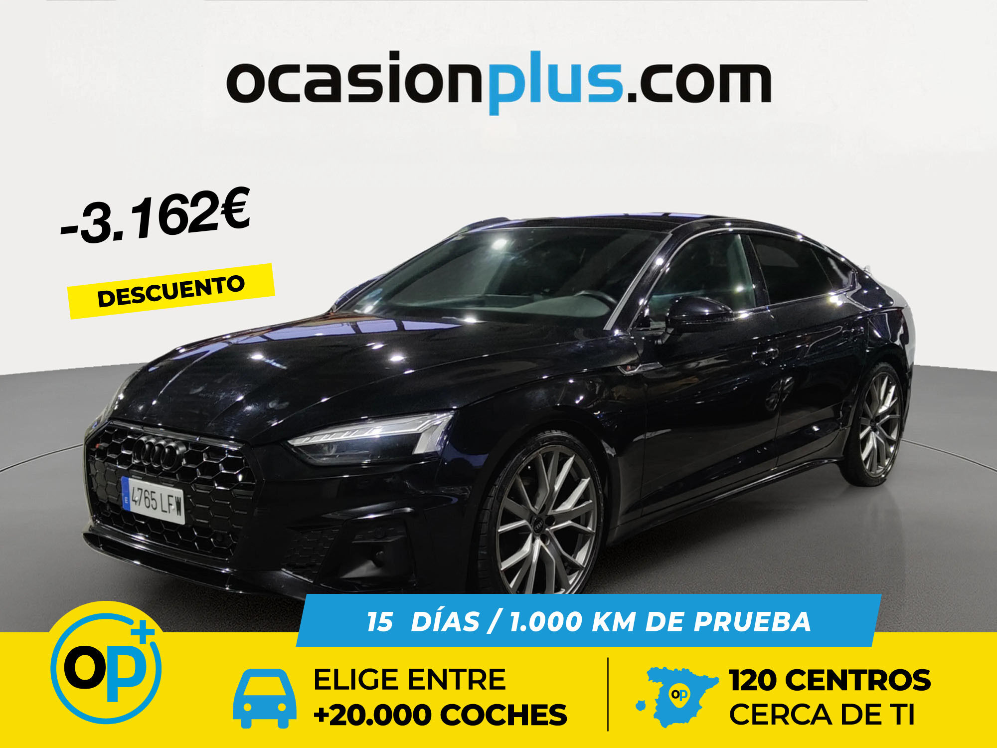 AUDI A3 (Black line 35 TDI 120 kW (163 CV) S tronic) en Madrid