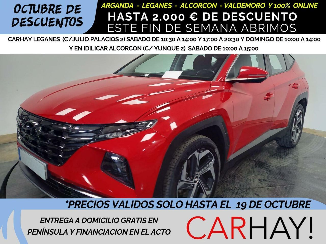 HYUNDAI Tucson (1.6 TGDI PHEV 195KW MAXX AUTO 4X4) en Madrid