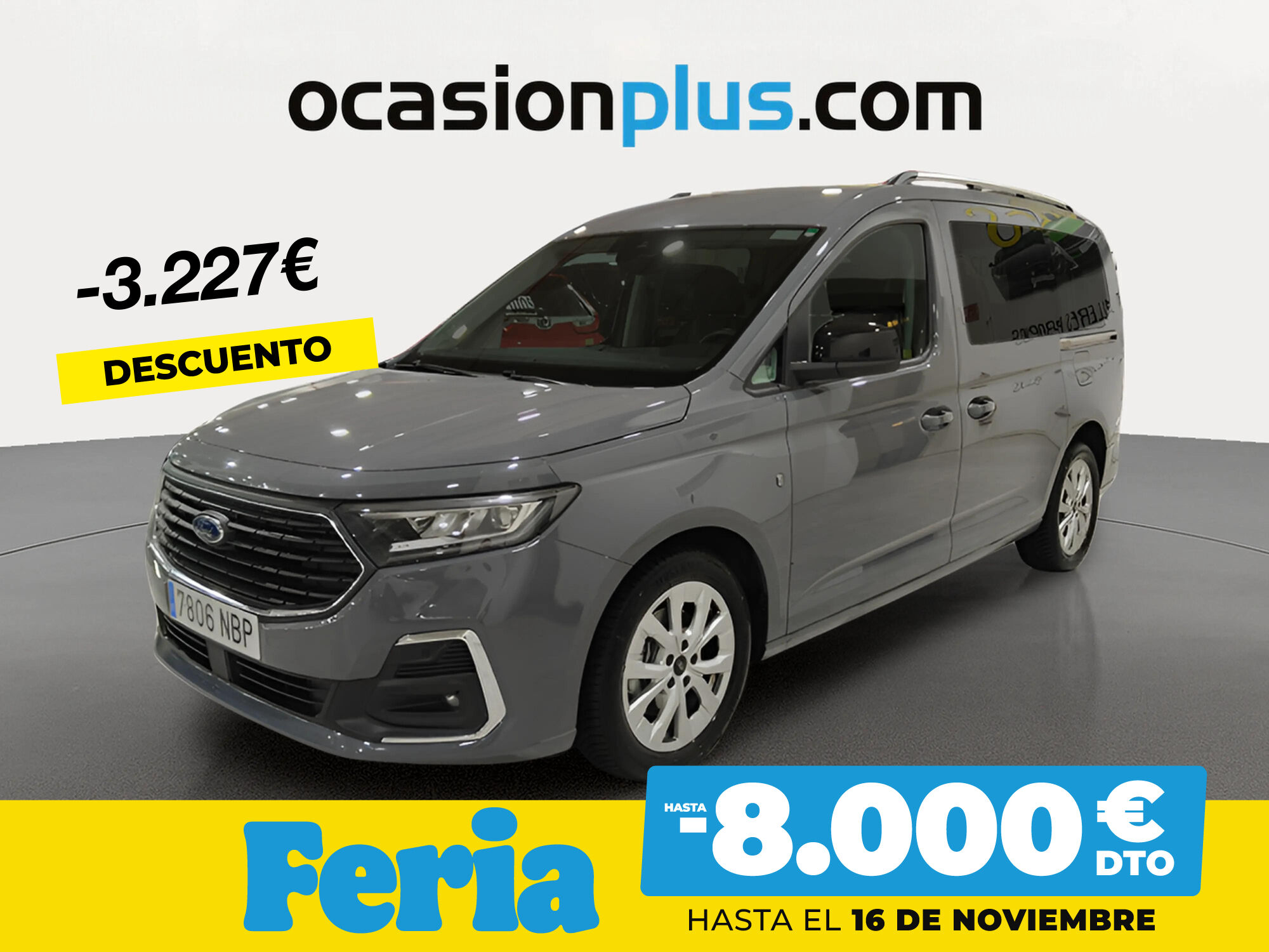 FORD Tourneo Connect (2.0 Ecoblue Titanium Auto 90 kW (122 CV)) en Madrid
