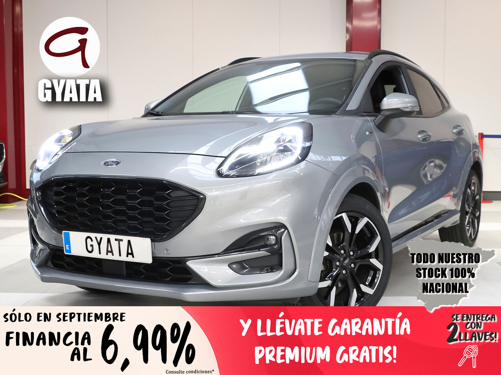 FORD Puma (1.0 EcoBoost MHEV ST-Line X 92 kW (125 CV)) en Madrid