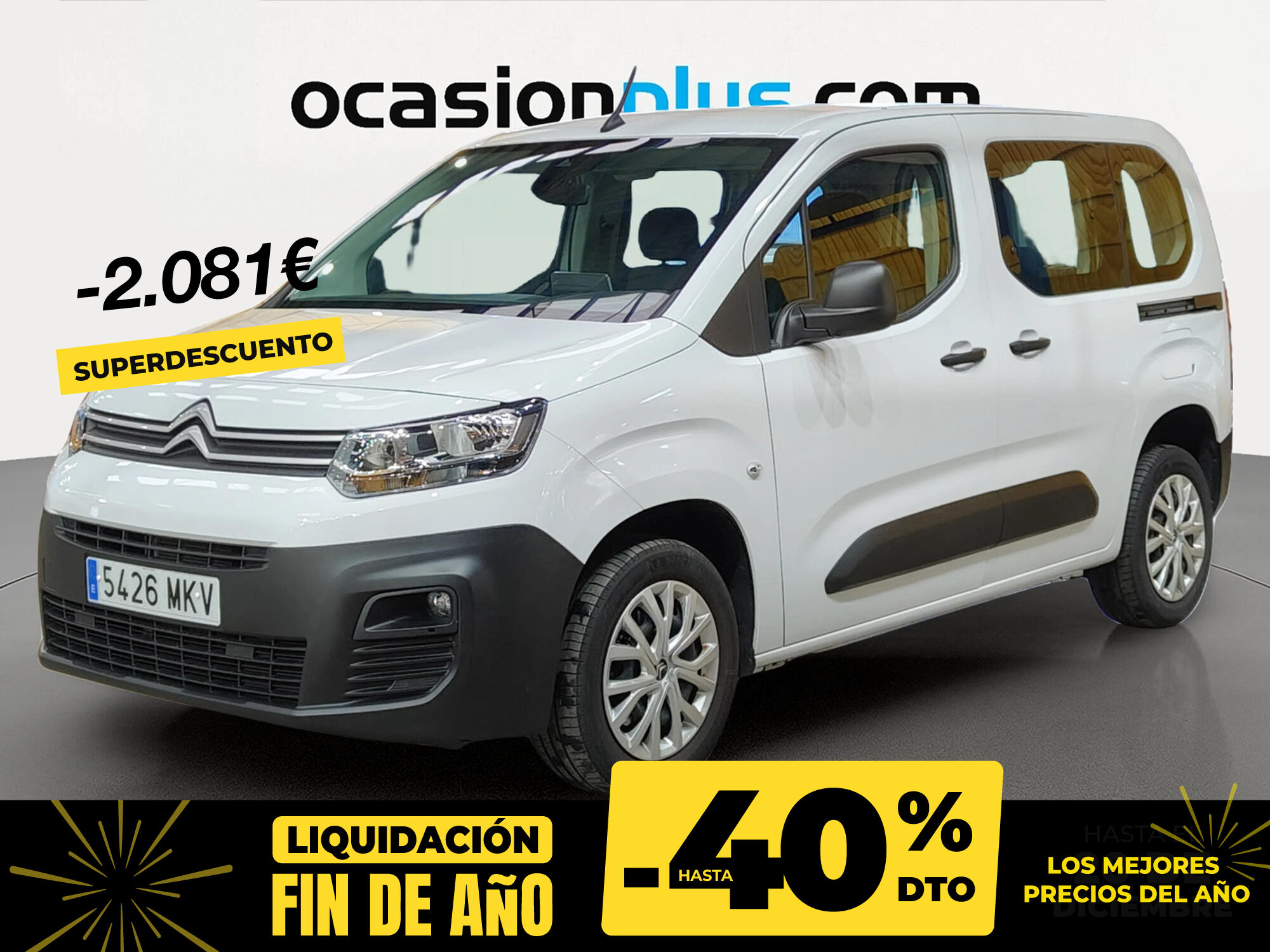 CITROEN Berlingo (BlueHDi 100 S&S Talla M Live Pack Business 75 kW (102 CV)