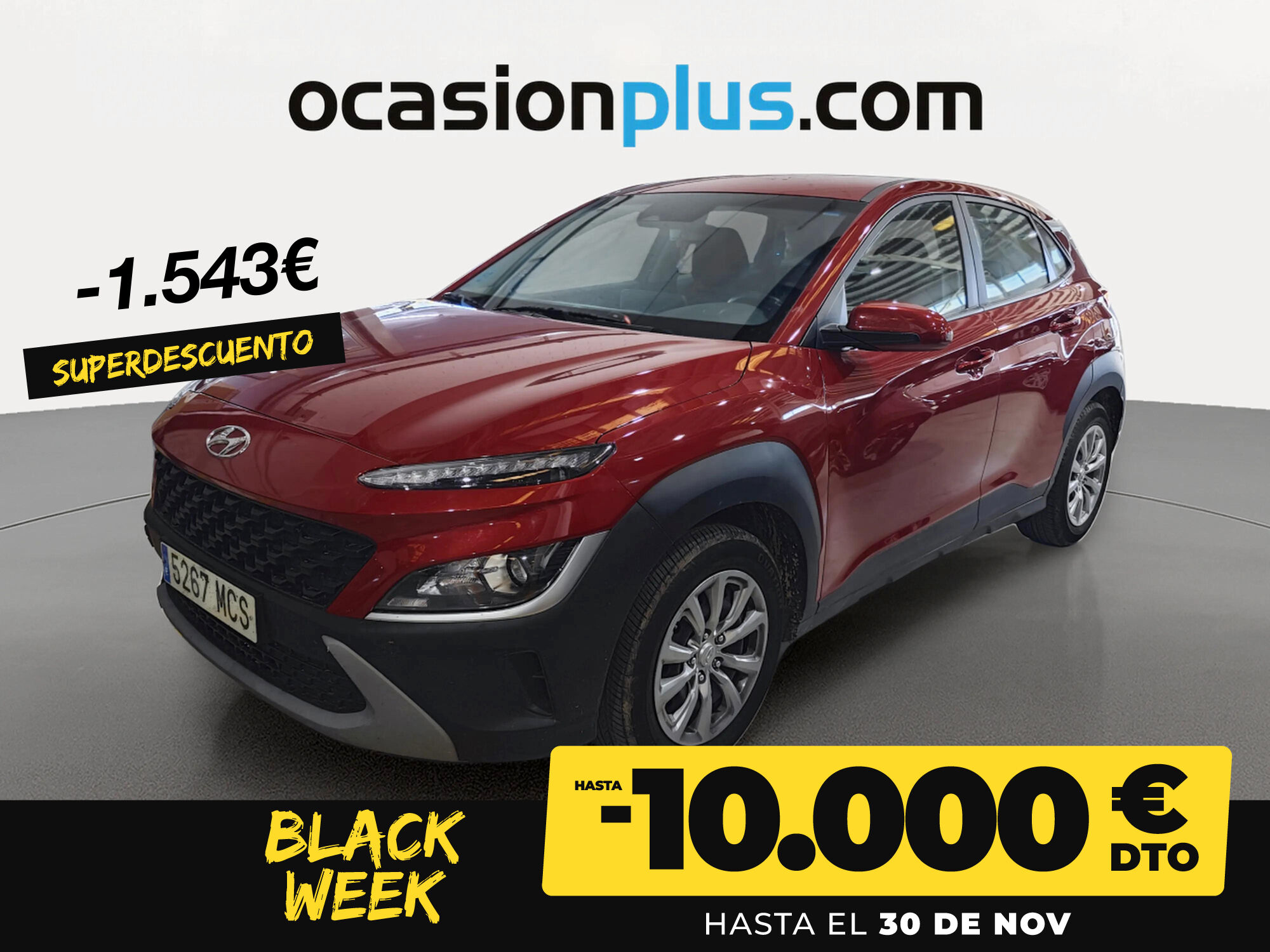 HYUNDAI Kona (1.0 TGDI Klass 4x2 88 kW (120 CV)) en Madrid