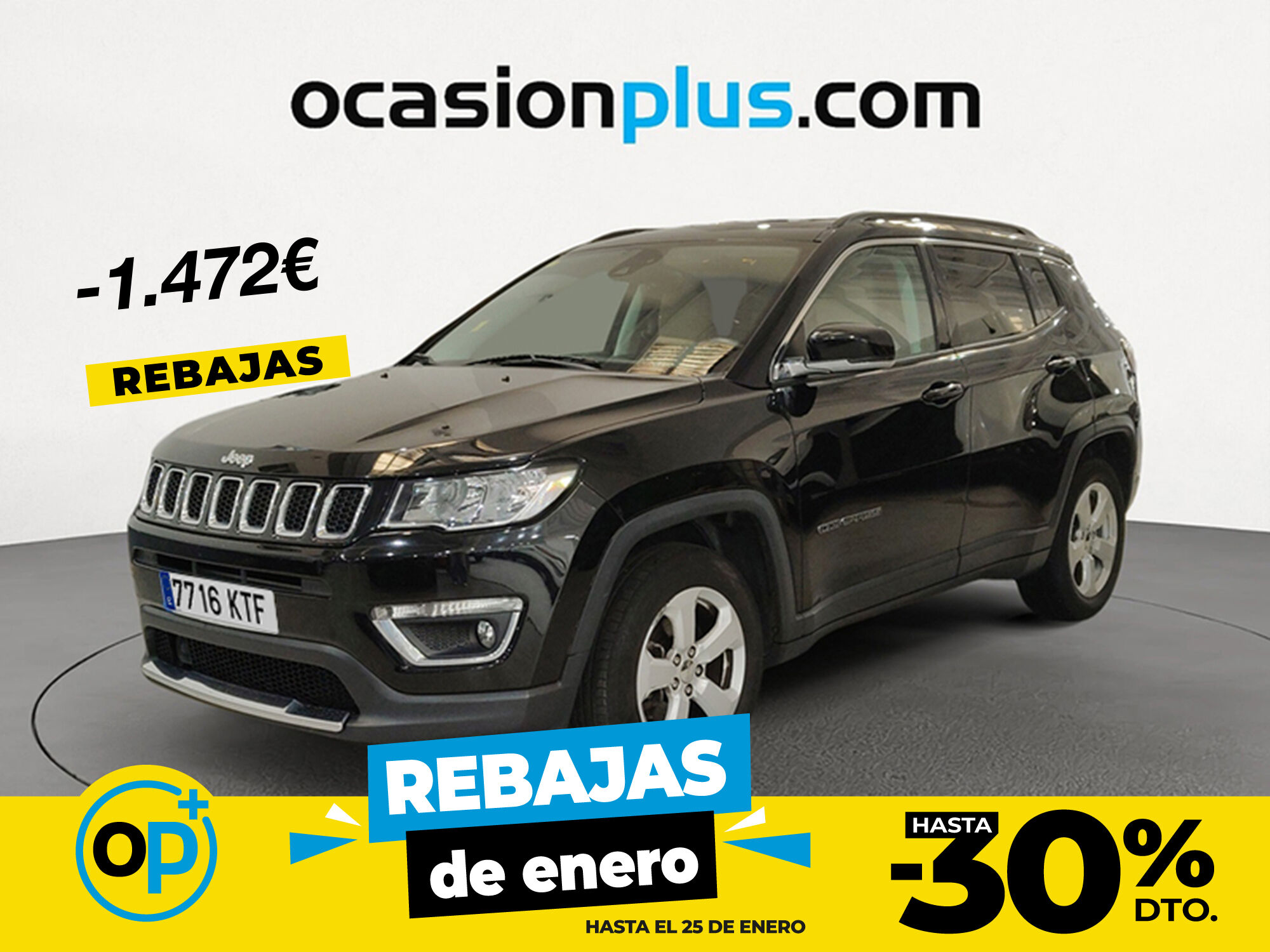 JEEP Compass (1.6 Multijet Longitude 4x2 88 kW (120 CV)) en Madrid