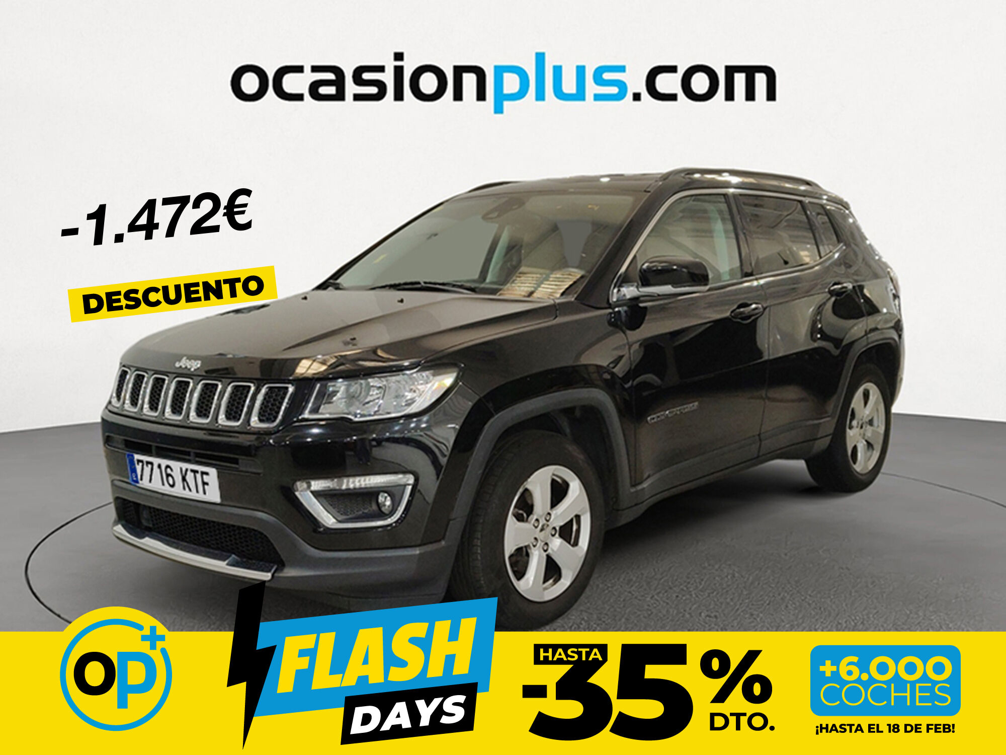 Foto del JEEP Compass 1.6 Mjt Longitude 4x2