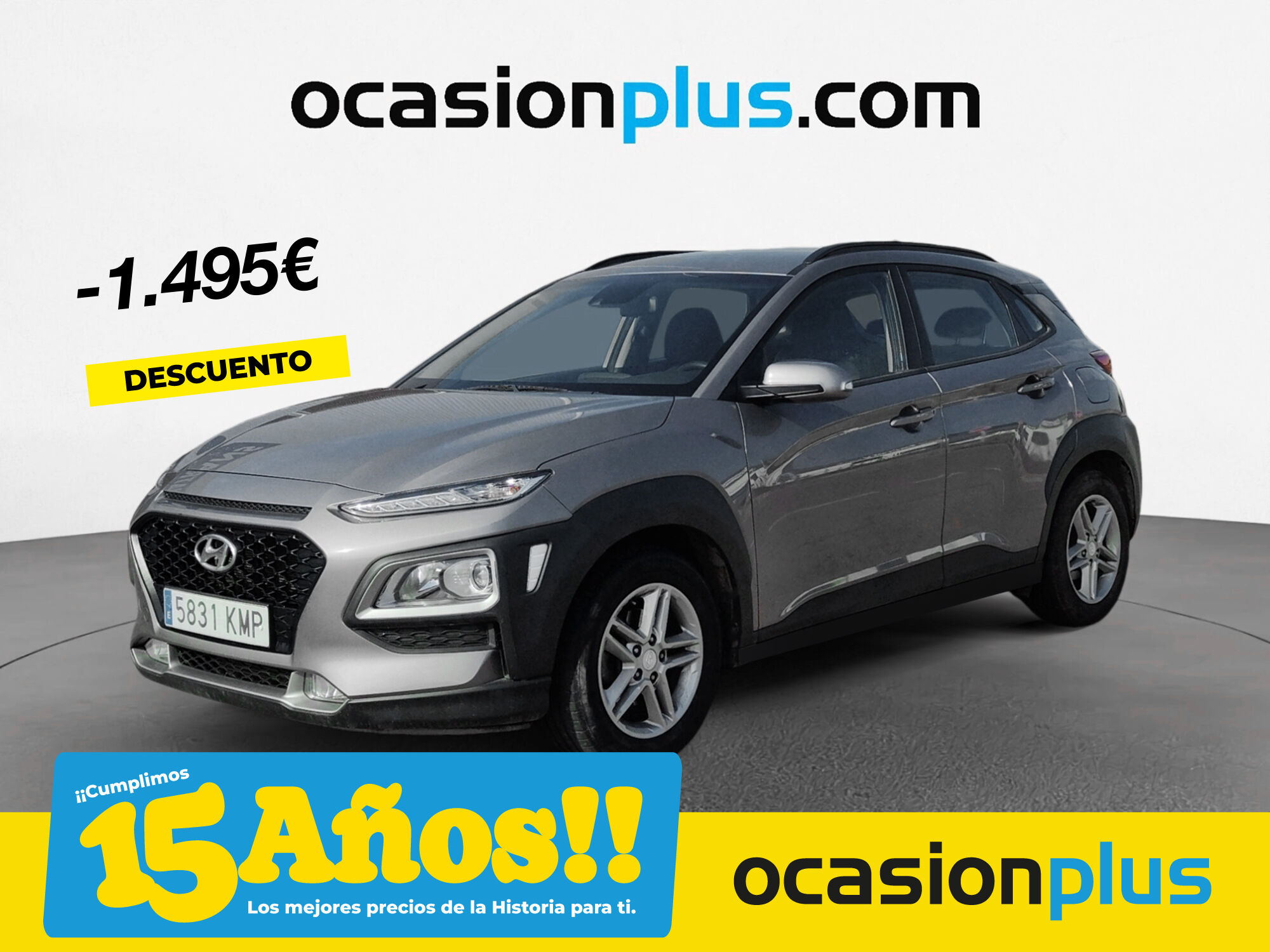 HYUNDAI Kona (1.0 TGDI Klass 4x2 88 kW (120 CV)) en Madrid