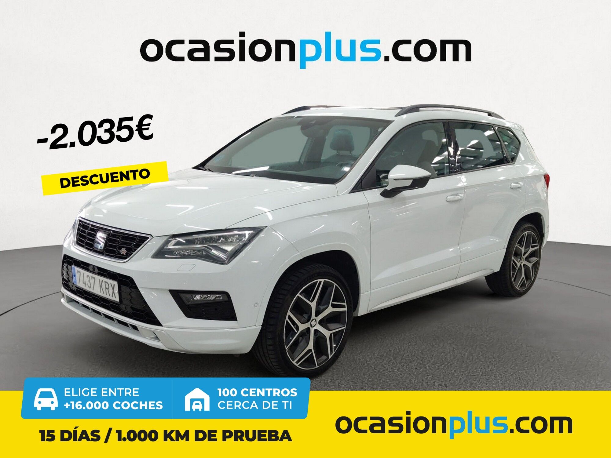 SEAT Ateca (1.5 TSI S&S FR Plus 110 kW (150 CV)) en Madrid
