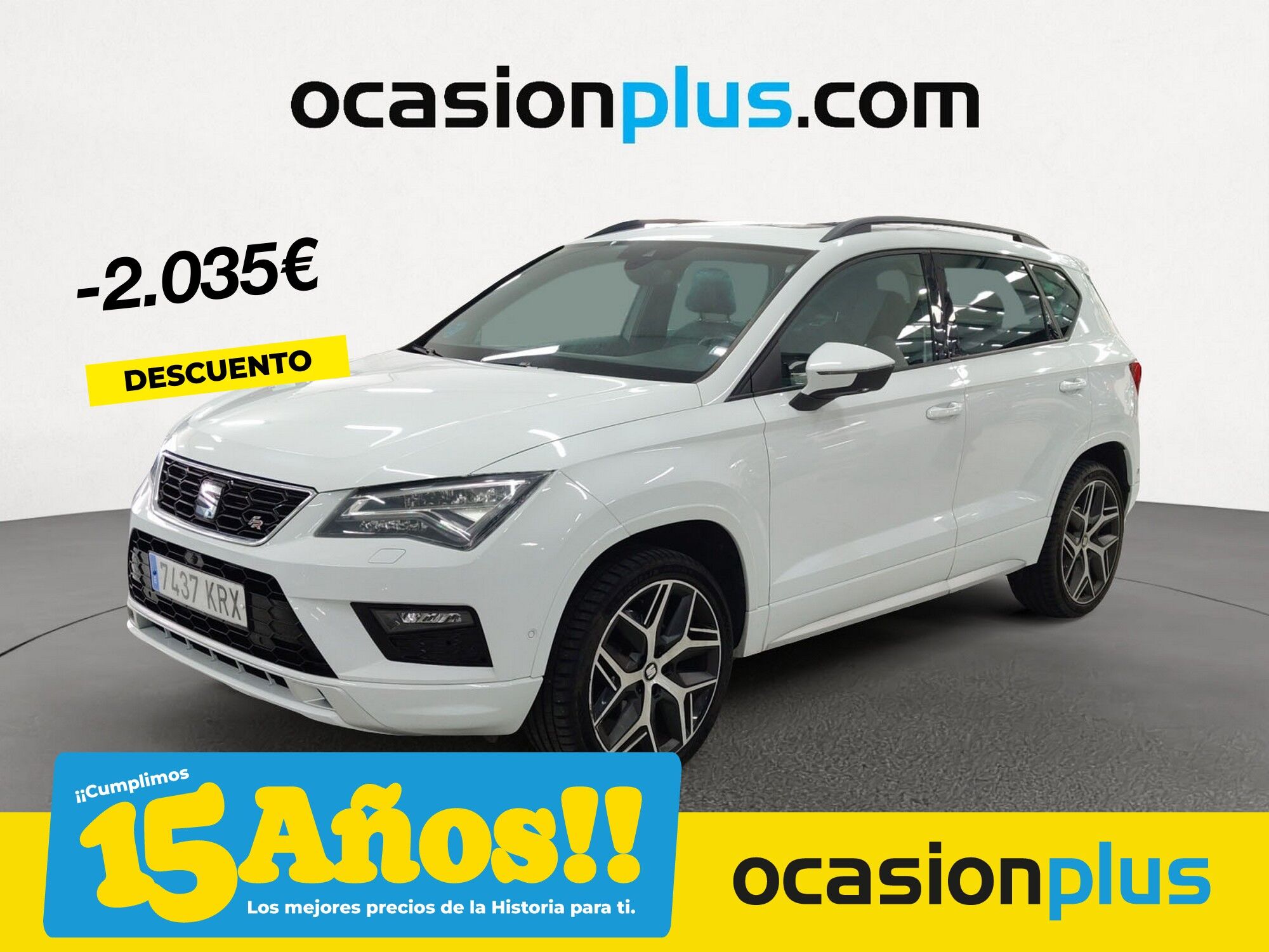 SEAT Ateca (1.5 TSI S&S FR Plus 110 kW (150 CV)) en Madrid
