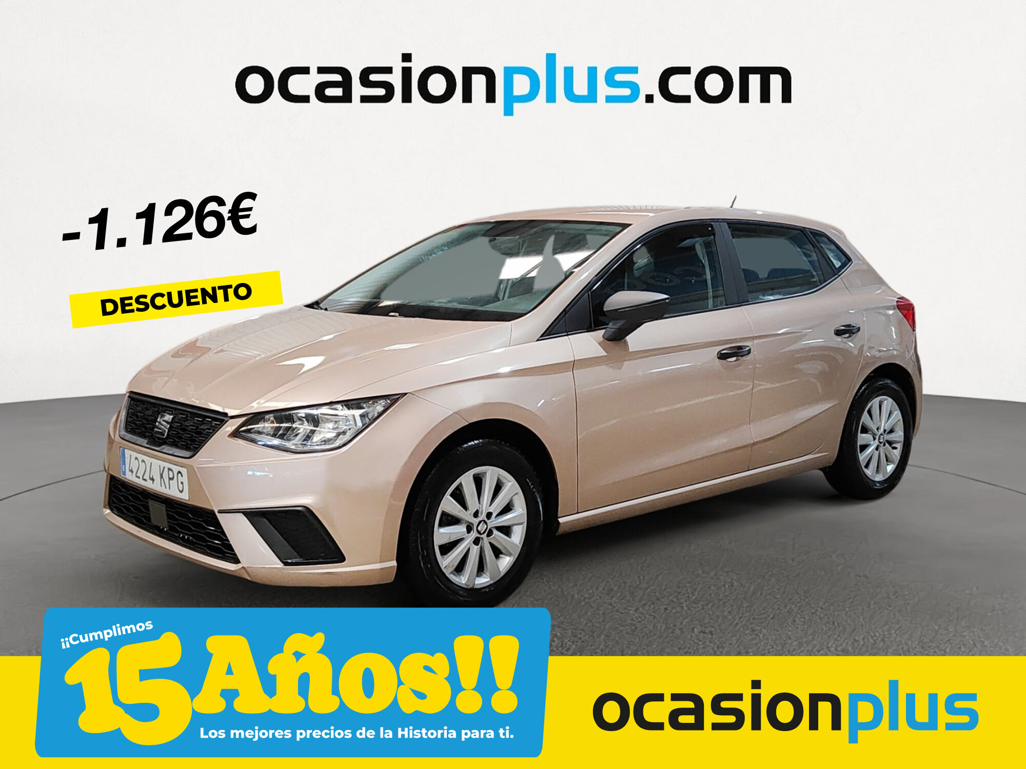 SEAT Ibiza (1.0 EcoTSI S&S Reference Plus 70 kW (95 CV)) en Madrid