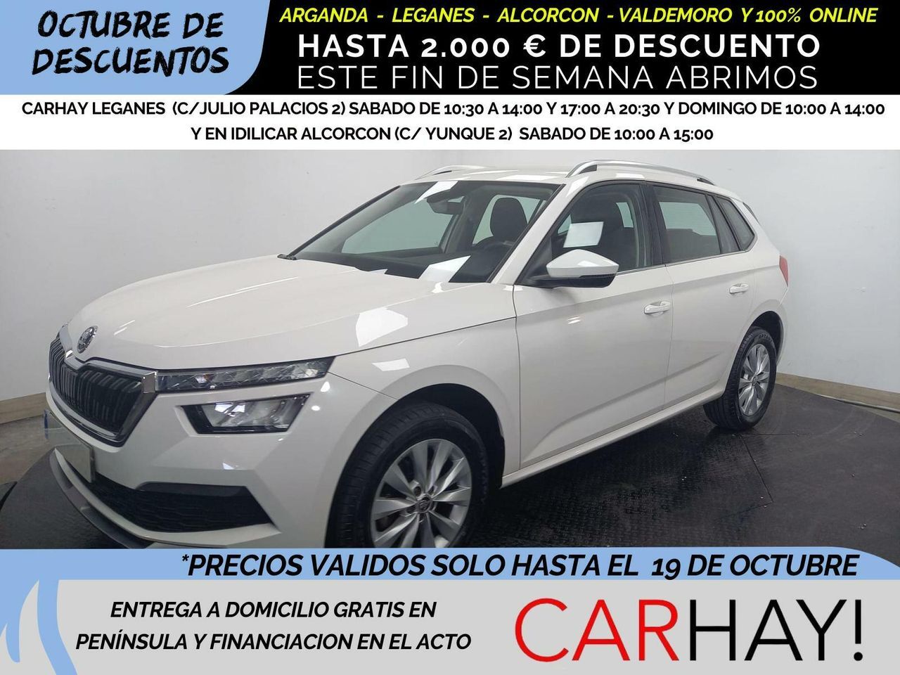 SKODA Kamiq (1.0 TSI 81KW (110CV) DSG AMBITION (CX)) en Madrid