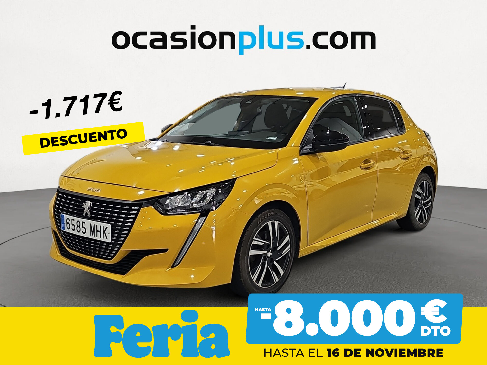 PEUGEOT 208 (PureTech 100 Allure 75 kW (100 CV)) en Madrid