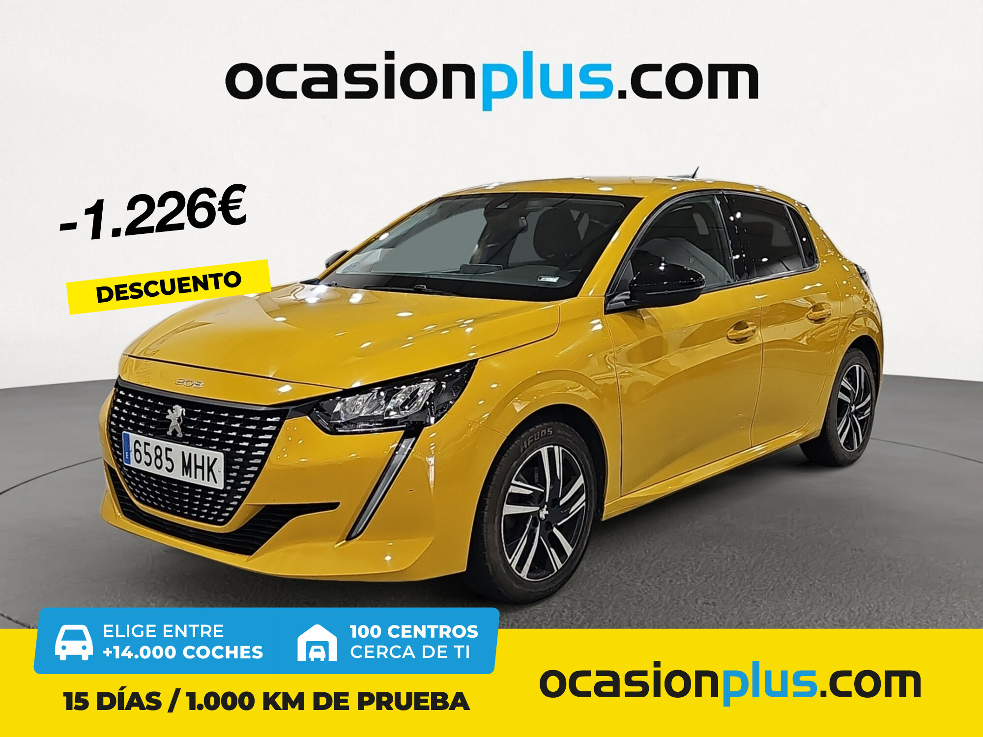 PEUGEOT 208 (PureTech 100 Allure 75 kW (100 CV)) en Madrid