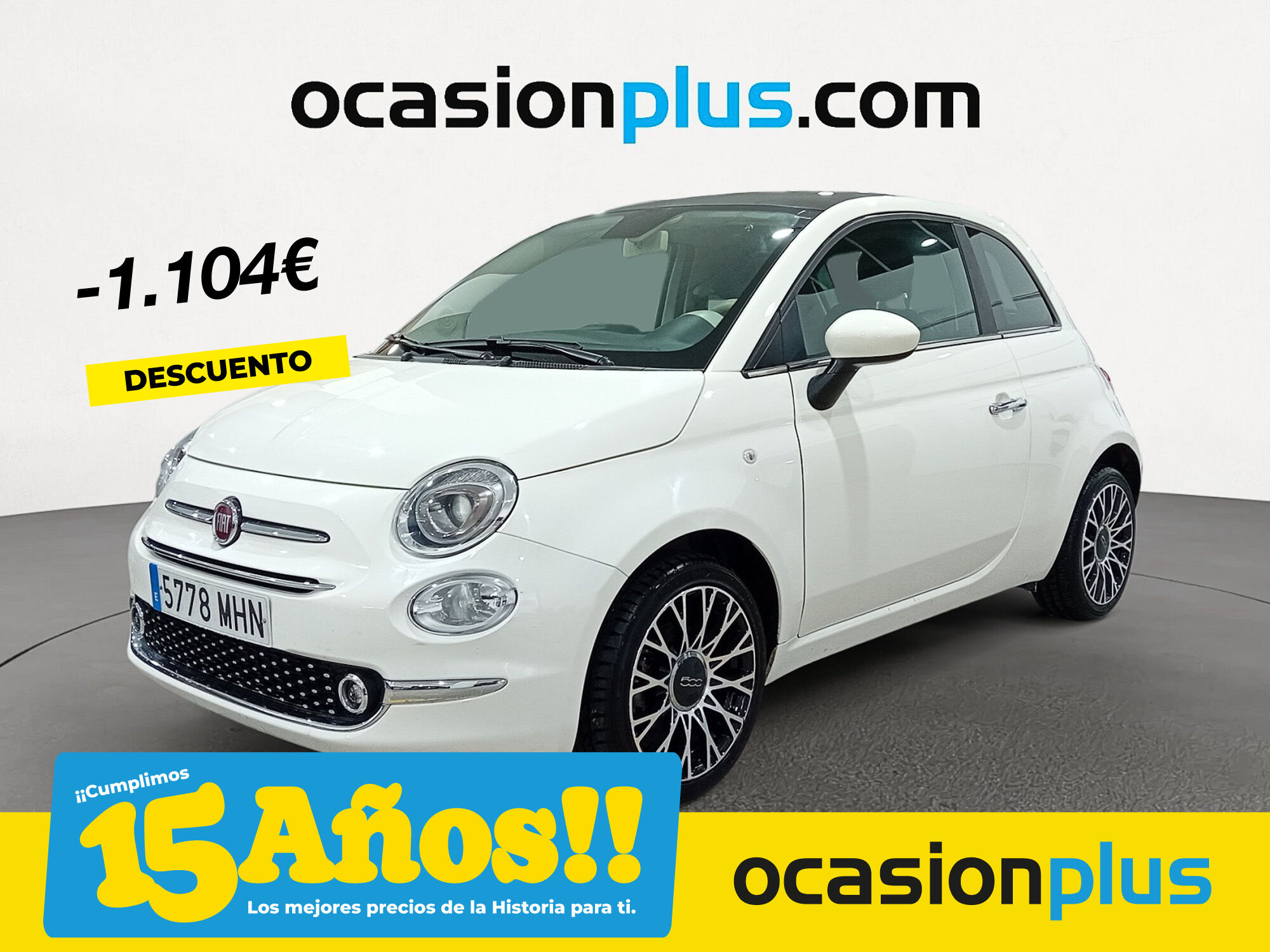 FIAT 500 (1.0 Hybrid Dolcevita 51 kW (70 CV)) en Madrid