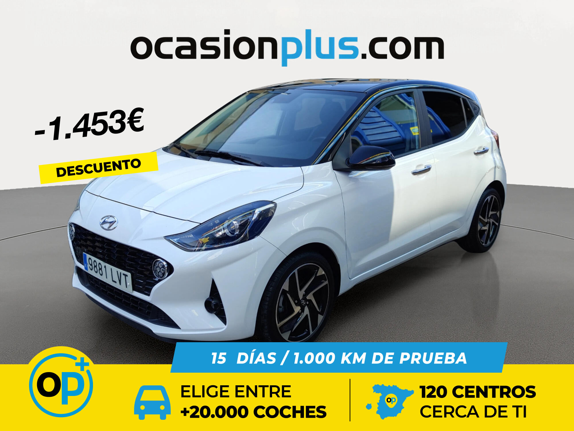 HYUNDAI i10 (1.2 Tecno AT 62 kW (84 CV)) en Madrid