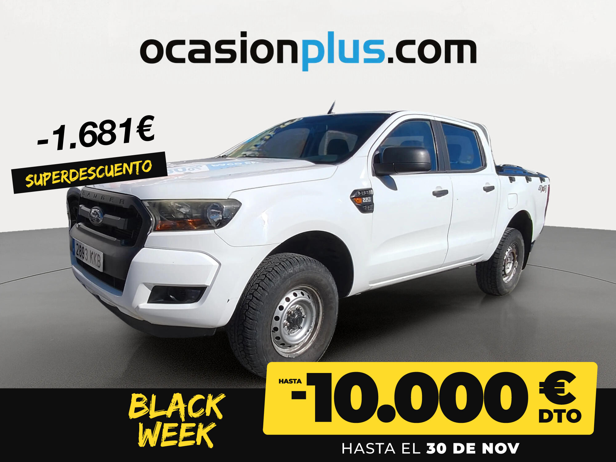 FORD Ranger (Pickup 2.2 TDCi Doble Cabina XL 4x4 118 kW (160 CV)) en Madrid