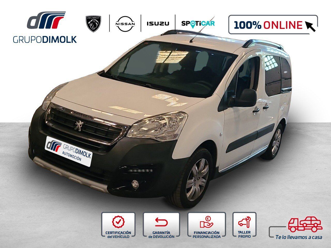 PEUGEOT Partner (TEPEE Outdoor 1.6 BlueHDi 100) en Coruña, A