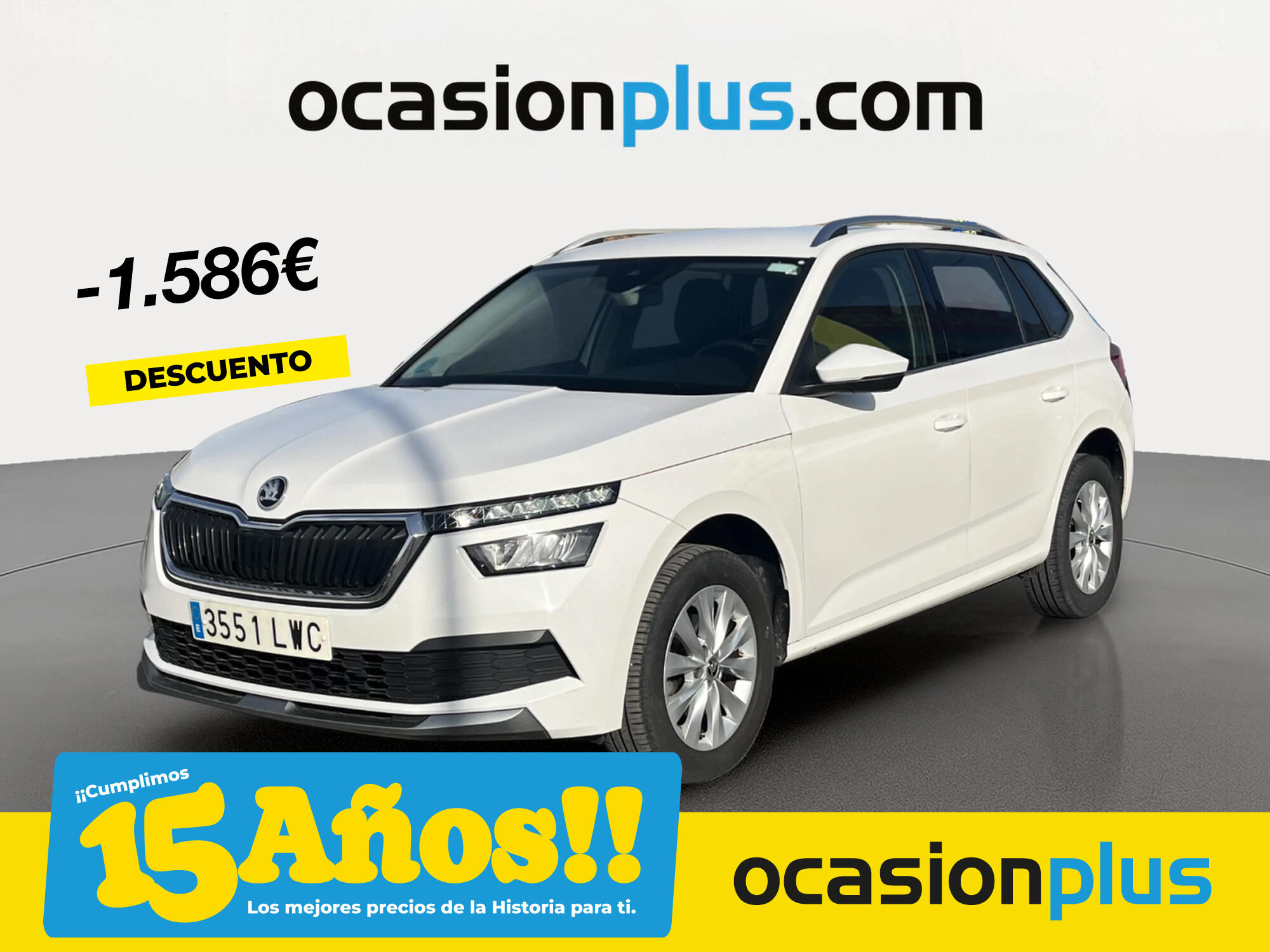 SKODA Kamiq (1.0 TSI Ambition DSG 81 kW (110 CV)) en Madrid