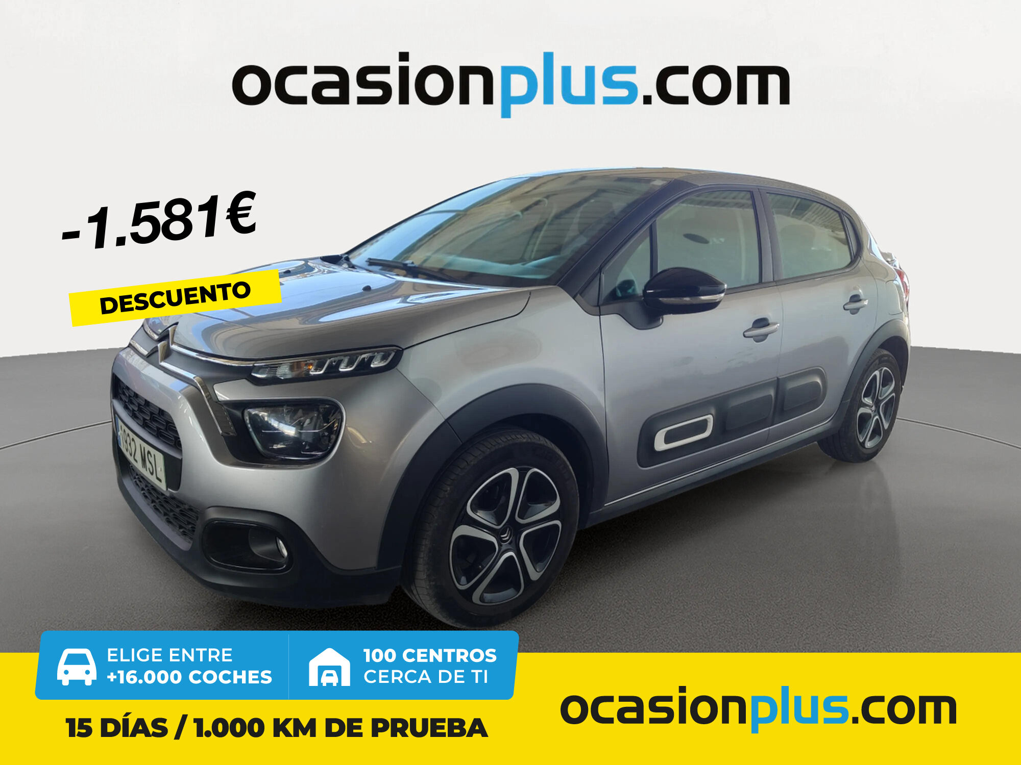 CITROEN C3 (BlueHDi 100 S&S Plus 75 kW (102 CV)) en Madrid