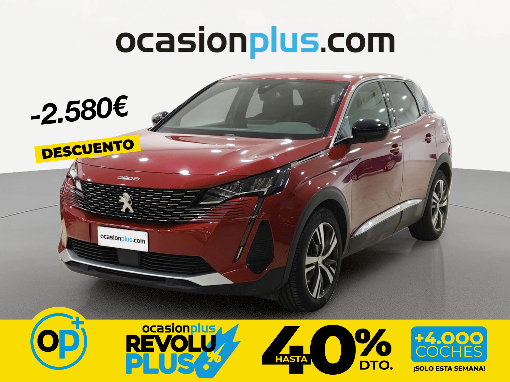 Foto del PEUGEOT 3008 HYB PHEV 300 GT AWD e-EAT8