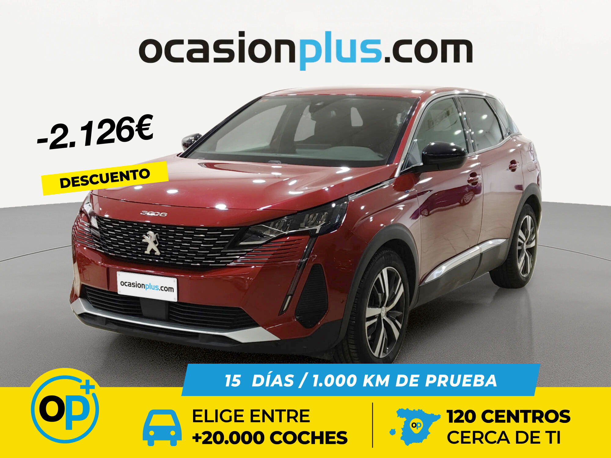 Foto del PEUGEOT 3008 HYB PHEV 300 GT AWD e-EAT8