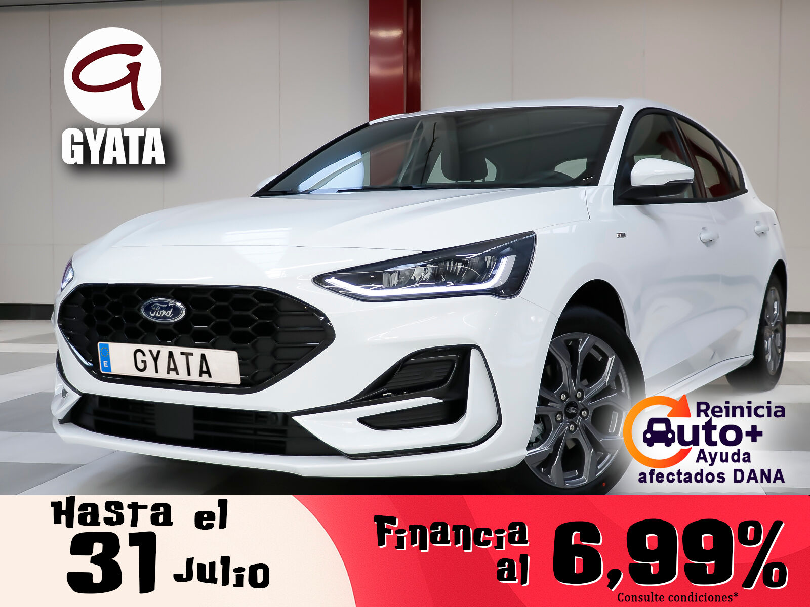 FORD Focus (1.0 Ecoboost MHEV ST-Line Auto 114 kW (155 CV)) en Madrid