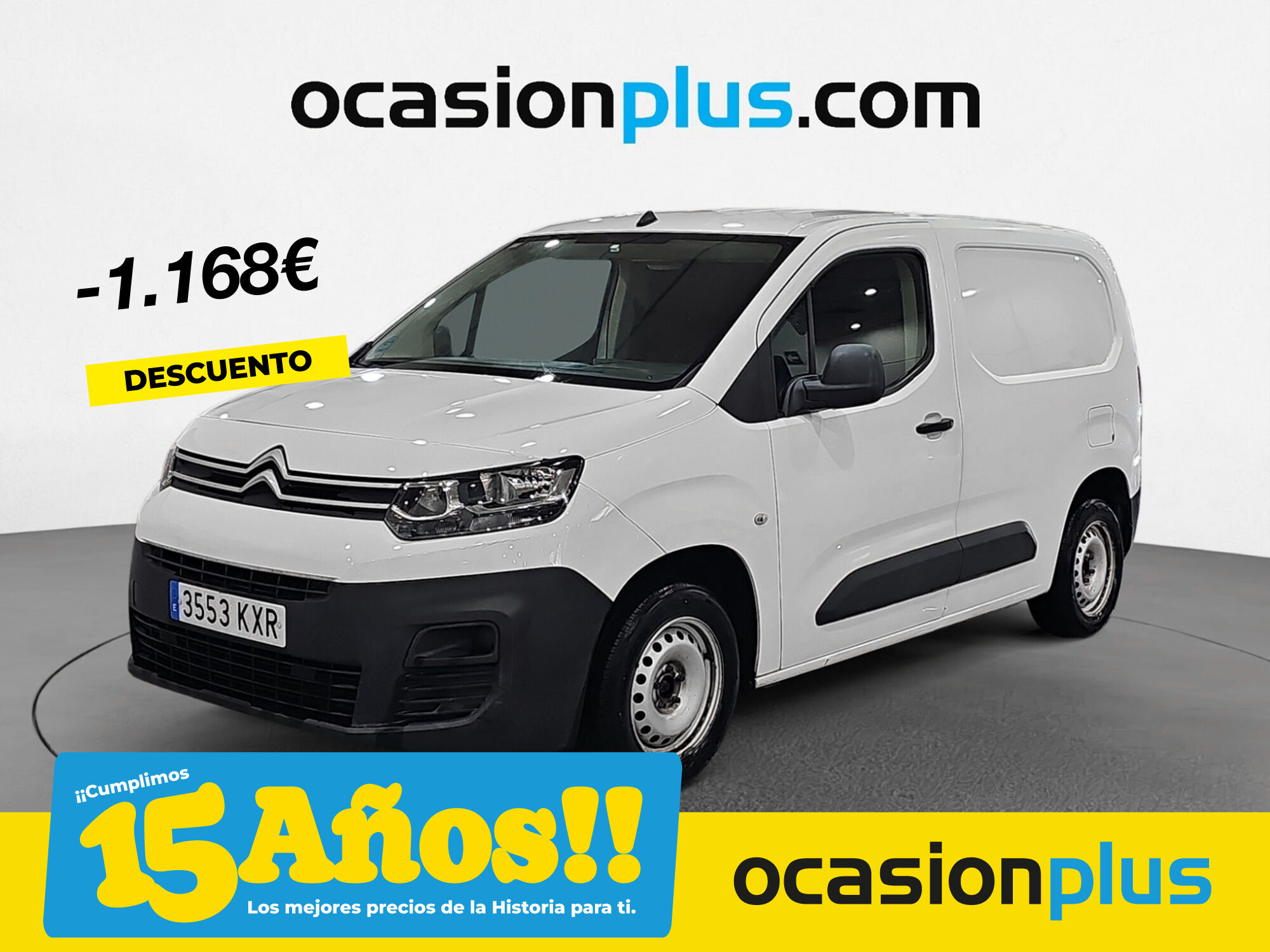 CITROEN Berlingo (Furgon BlueHDi 75 Talla M Control 56 kW (76 CV)) en Madri