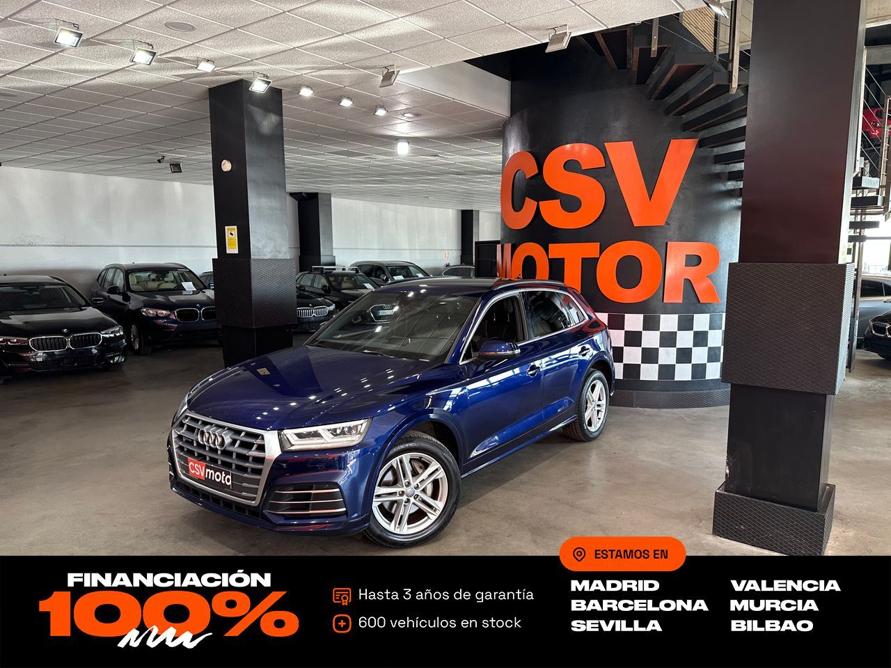 AUDI Q5 (Advanced 50 TFSI E quattro-ultra) en Madrid