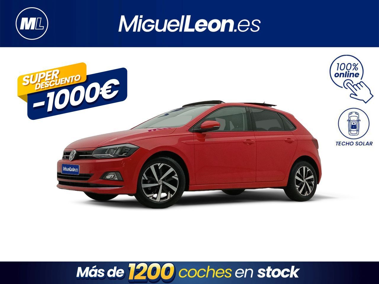 VOLKSWAGEN Polo (Sport 1.0 TSI 70kW (95CV)) en Palmas, Las