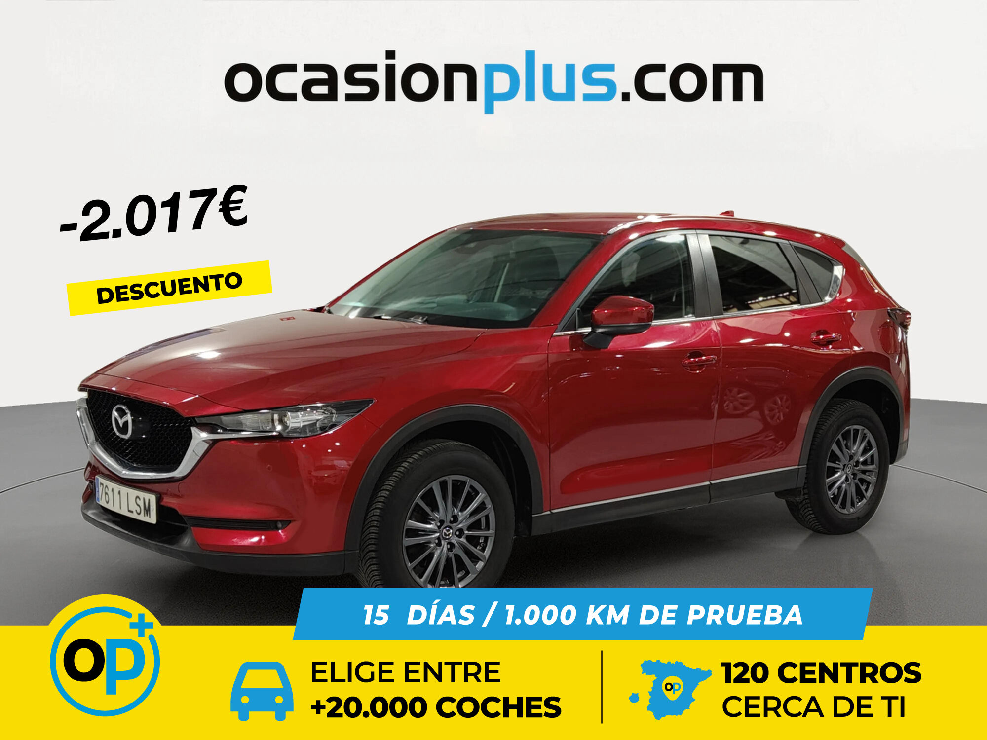 MAZDA CX-5 (2.0 GE Origin 2WD 121 kW (165 CV)) en Madrid