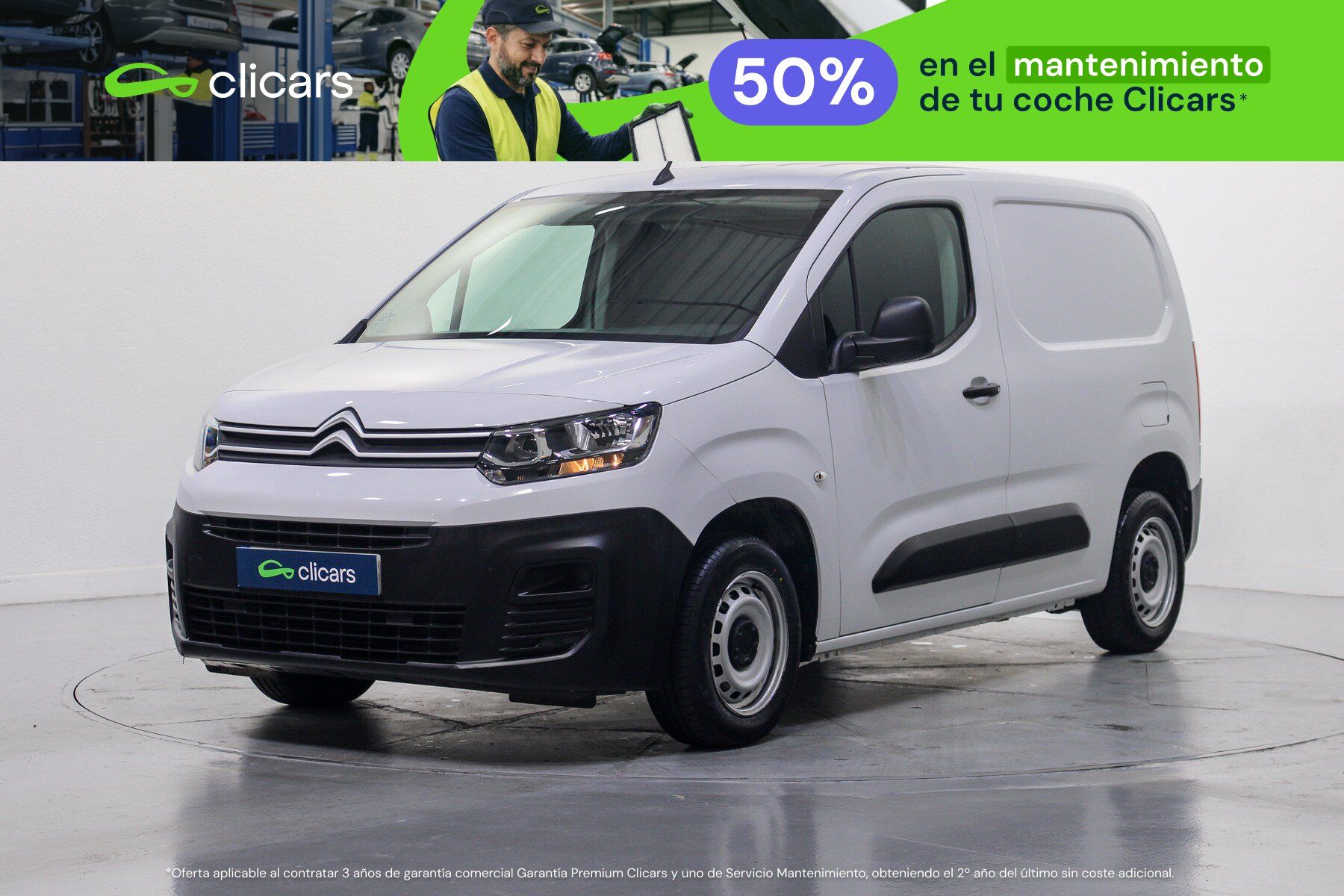 Foto del CITROEN Berlingo Van BlueHDi S&S Talla M 100