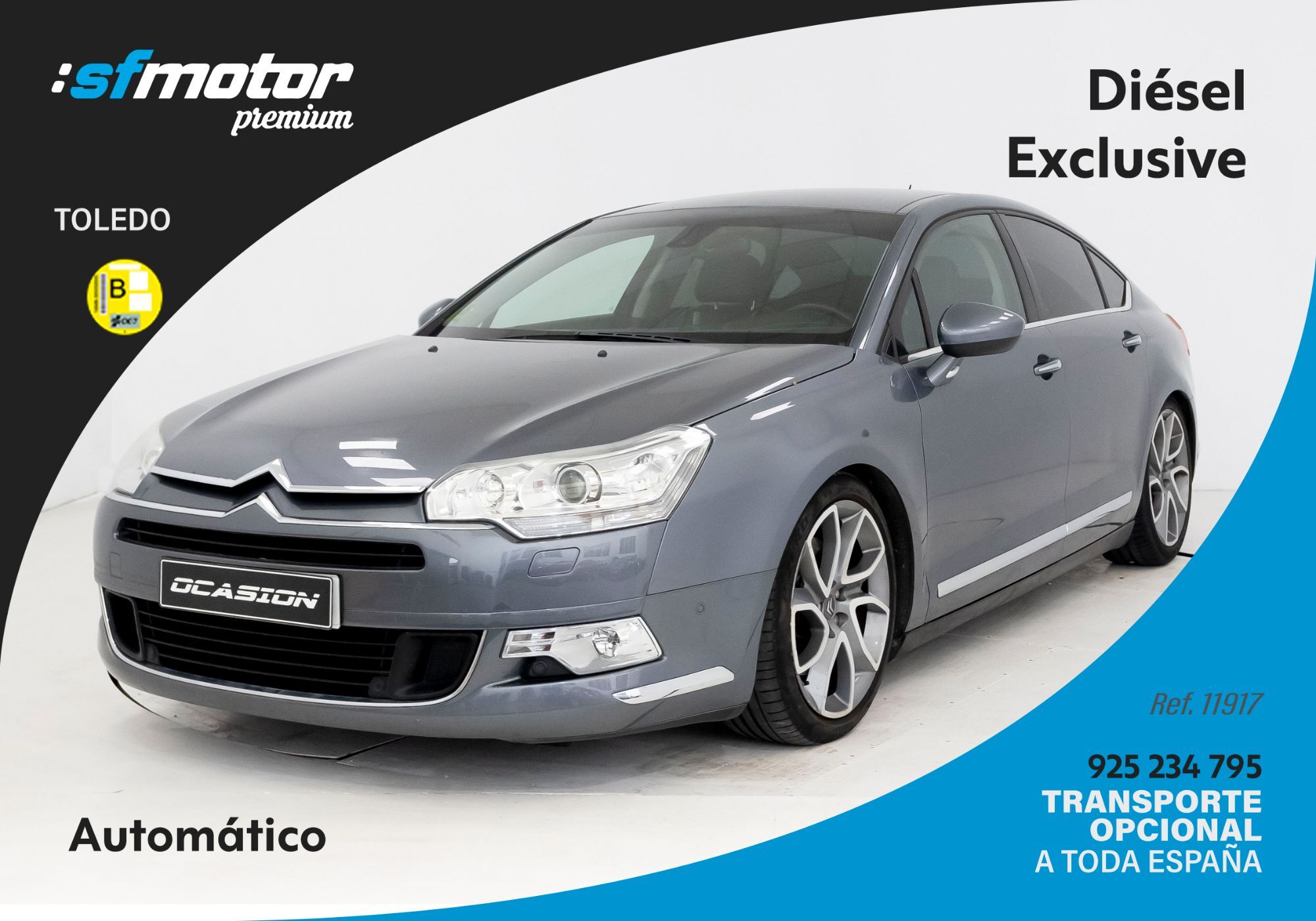 CITROEN C5 (3.0HDI V6 Exclusive CAS) en Toledo