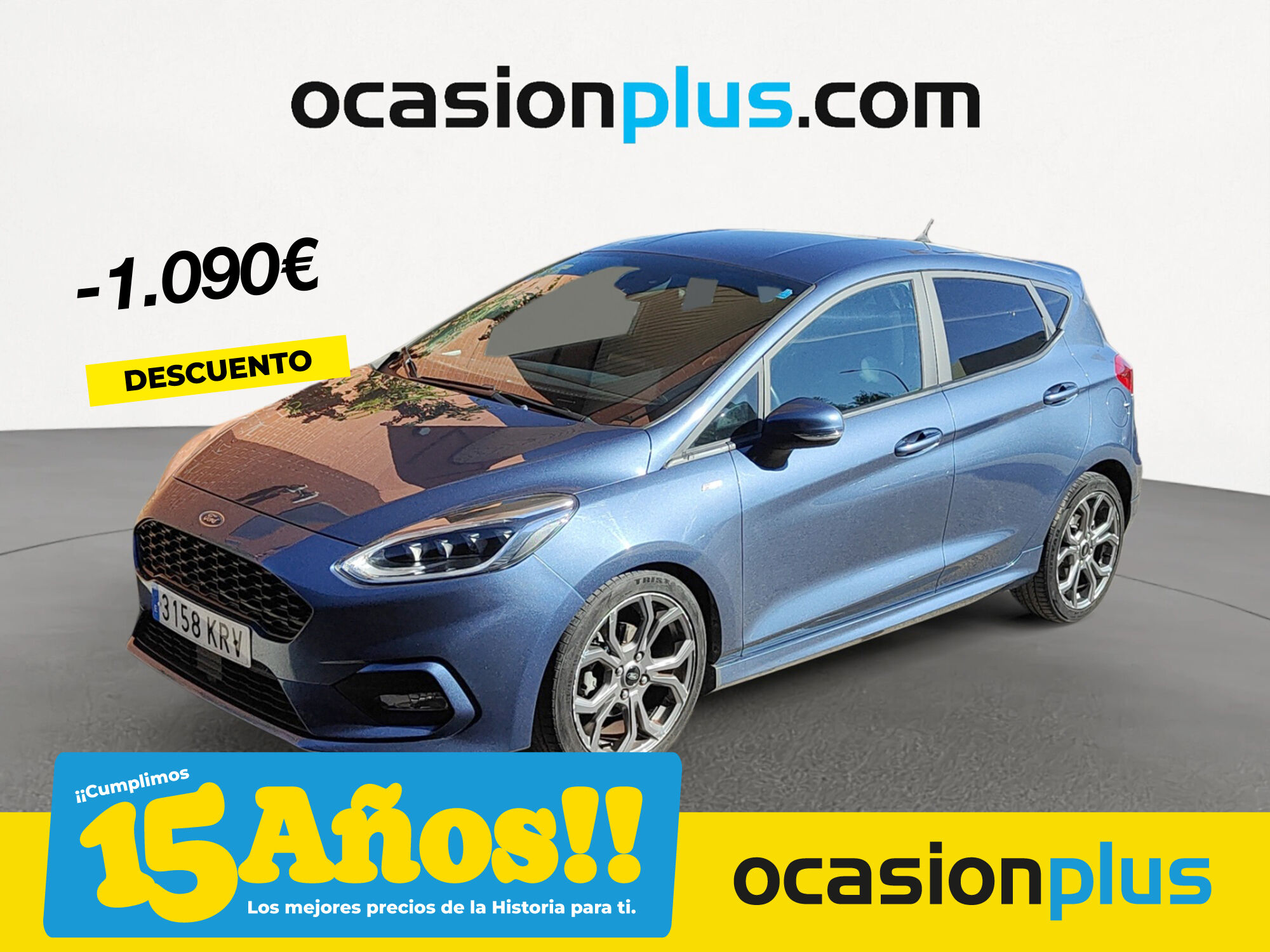 FORD Fiesta (1.0 EcoBoost S&S ST-Line 74 kW (100 CV)) en Madrid