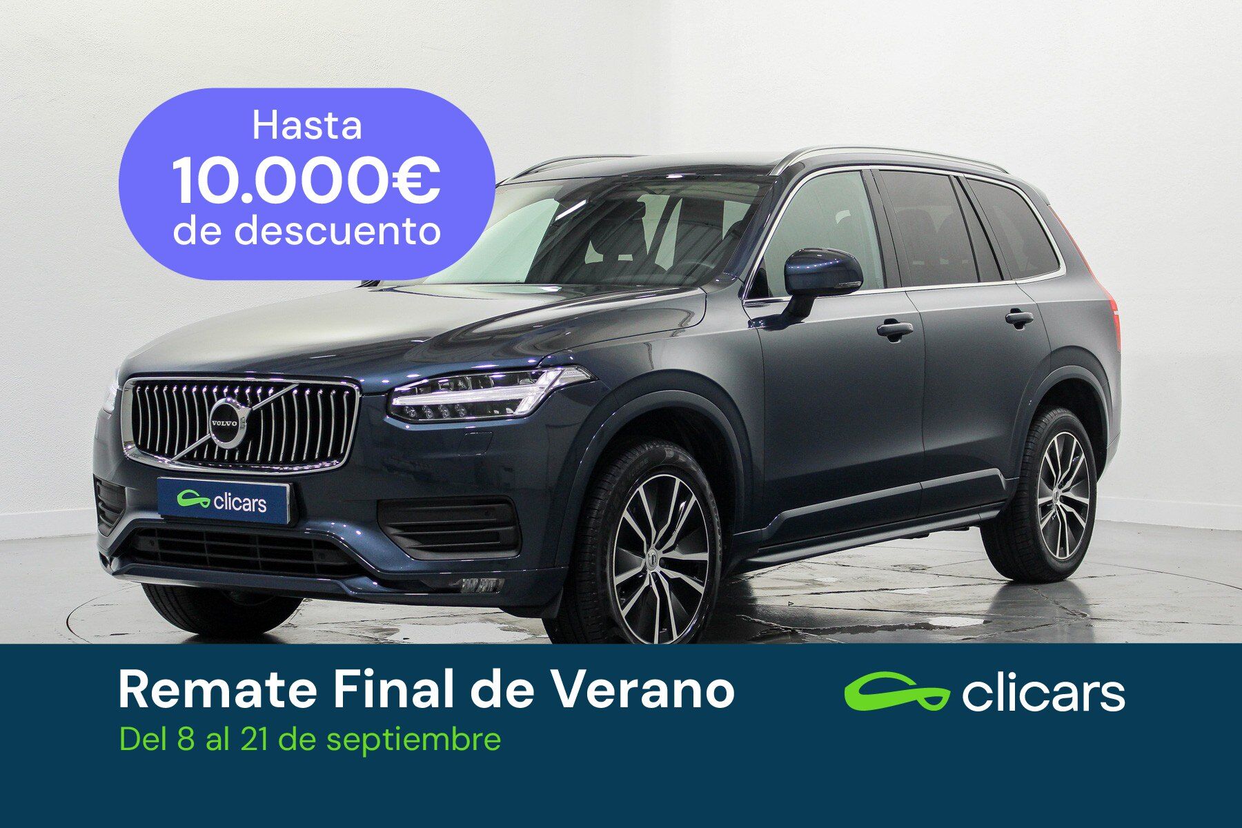 VOLVO XC90 (XC90 B5 Momentum Pro 7pl. AWD Aut.) en Madrid